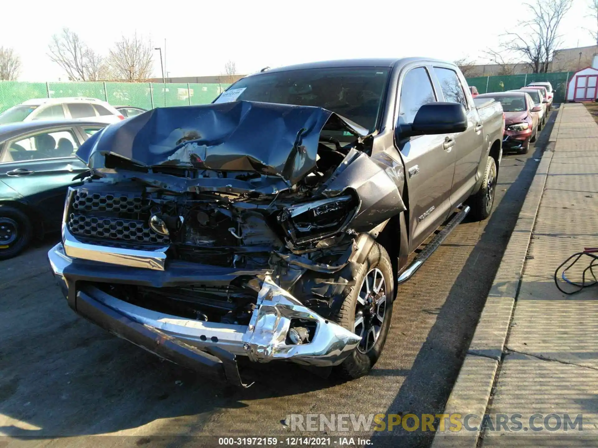 2 Photograph of a damaged car 5TFDY5F19KX828176 TOYOTA TUNDRA 4WD 2019