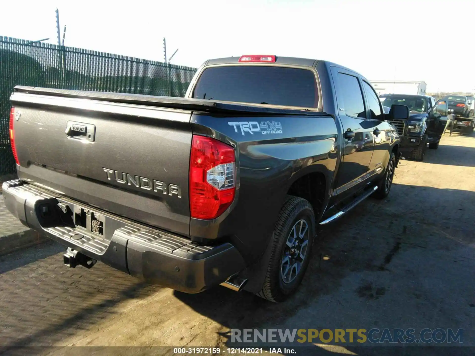 4 Photograph of a damaged car 5TFDY5F19KX828176 TOYOTA TUNDRA 4WD 2019