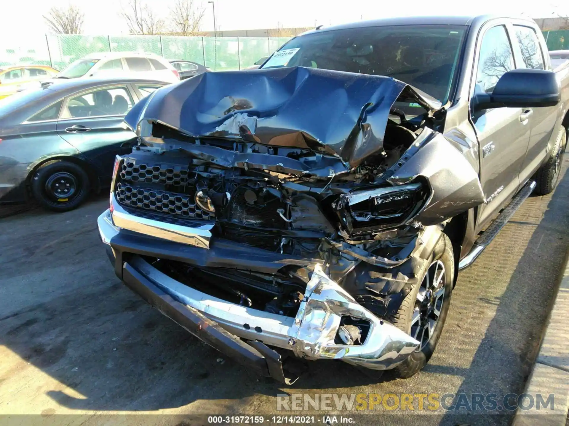 6 Photograph of a damaged car 5TFDY5F19KX828176 TOYOTA TUNDRA 4WD 2019