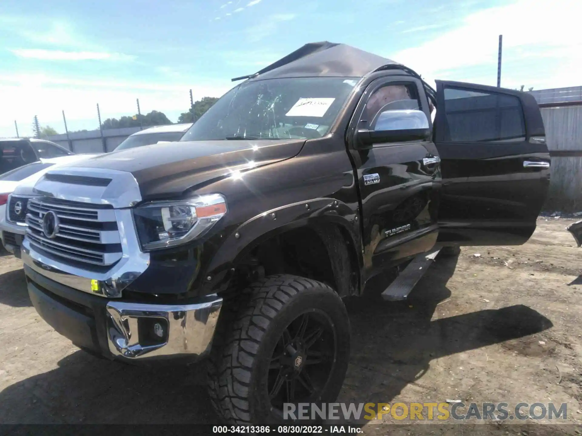 2 Photograph of a damaged car 5TFHY5F10KX786479 TOYOTA TUNDRA 4WD 2019