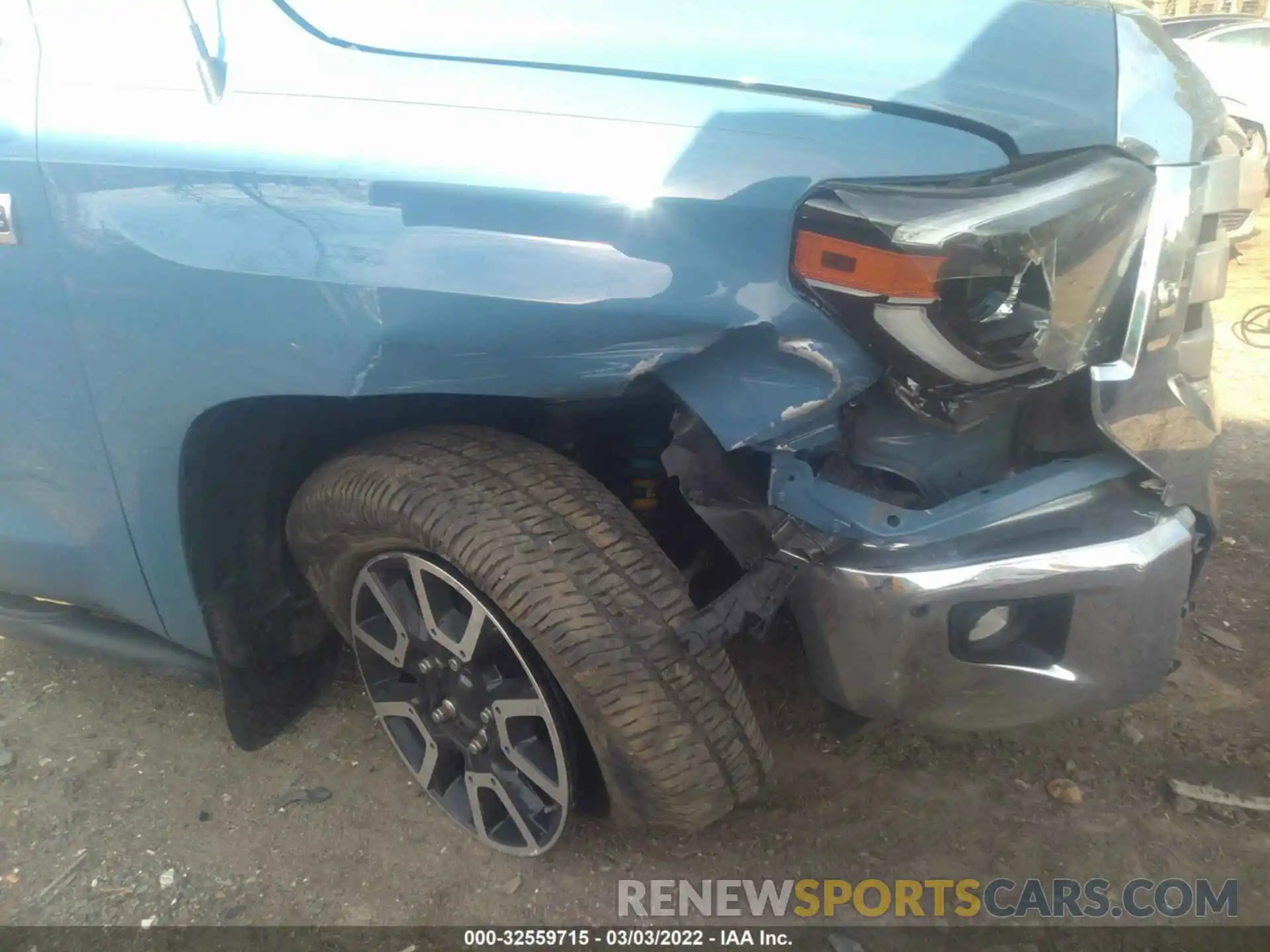 6 Photograph of a damaged car 5TFHY5F12KX848609 TOYOTA TUNDRA 4WD 2019