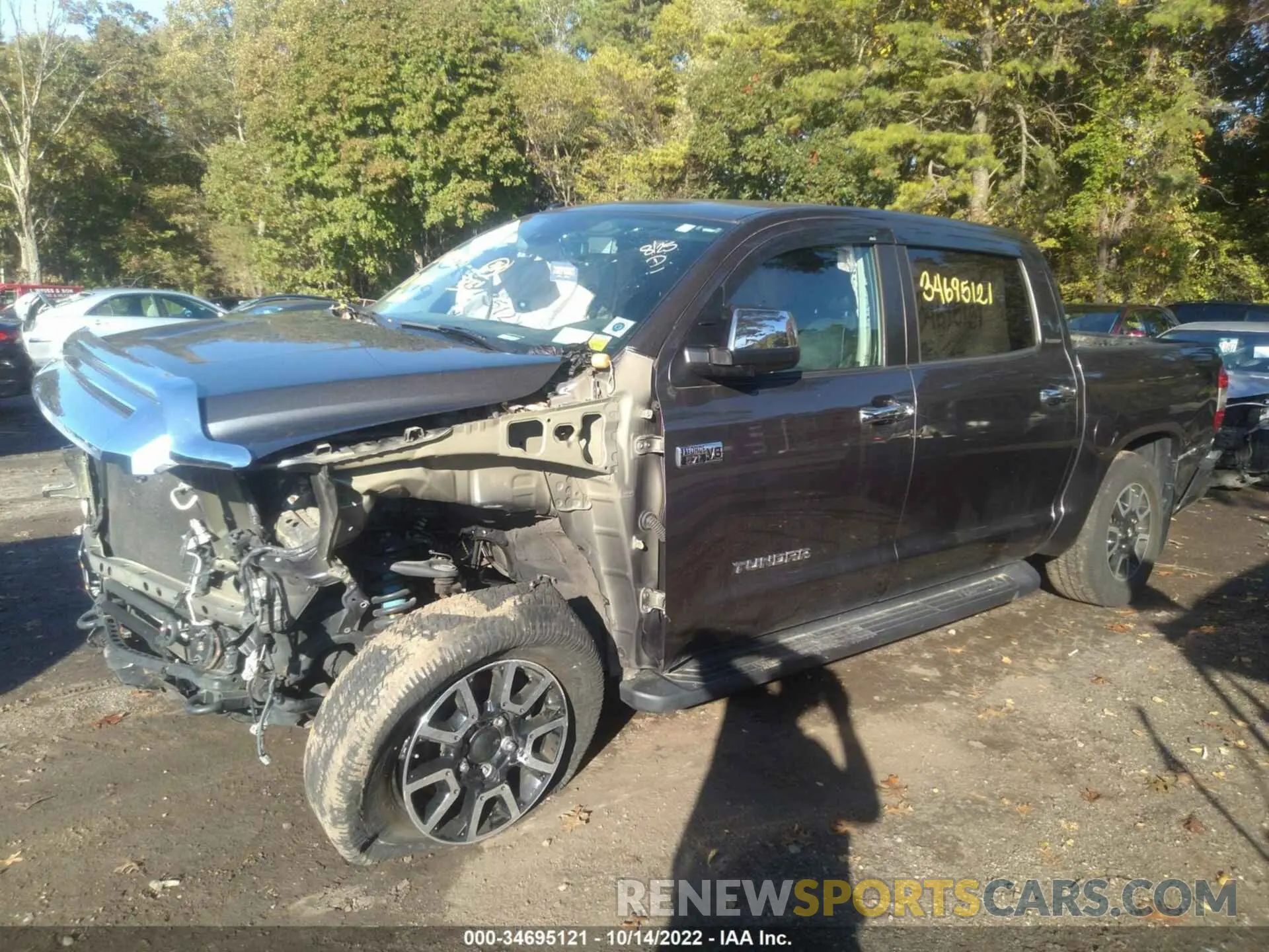 6 Photograph of a damaged car 5TFHY5F16KX816701 TOYOTA TUNDRA 4WD 2019