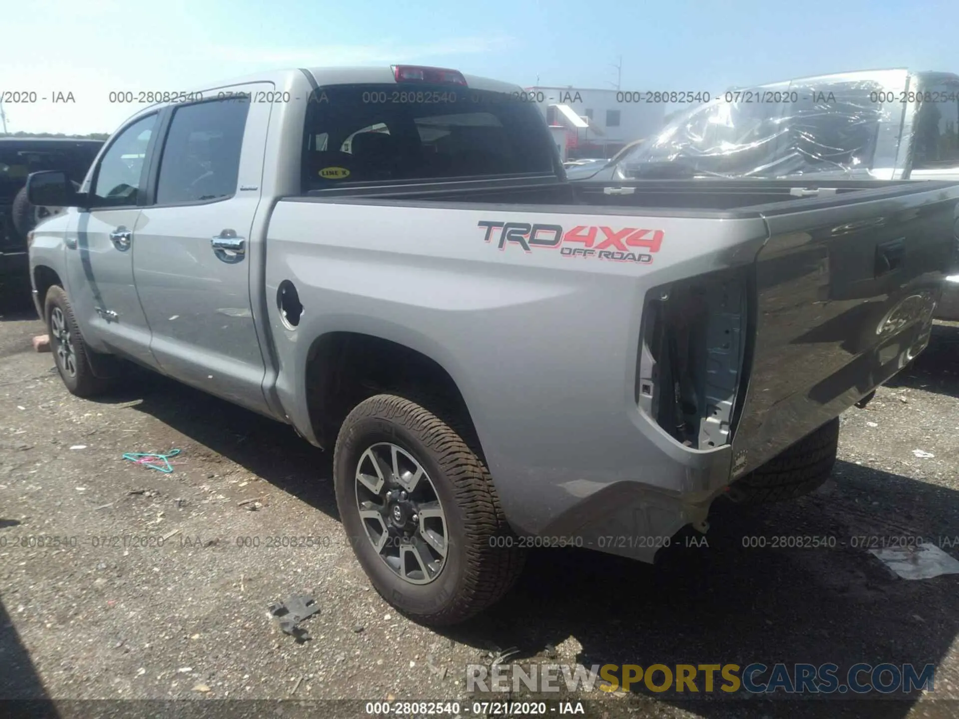 3 Photograph of a damaged car 5TFHY5F1XKX790006 TOYOTA TUNDRA 4WD 2019