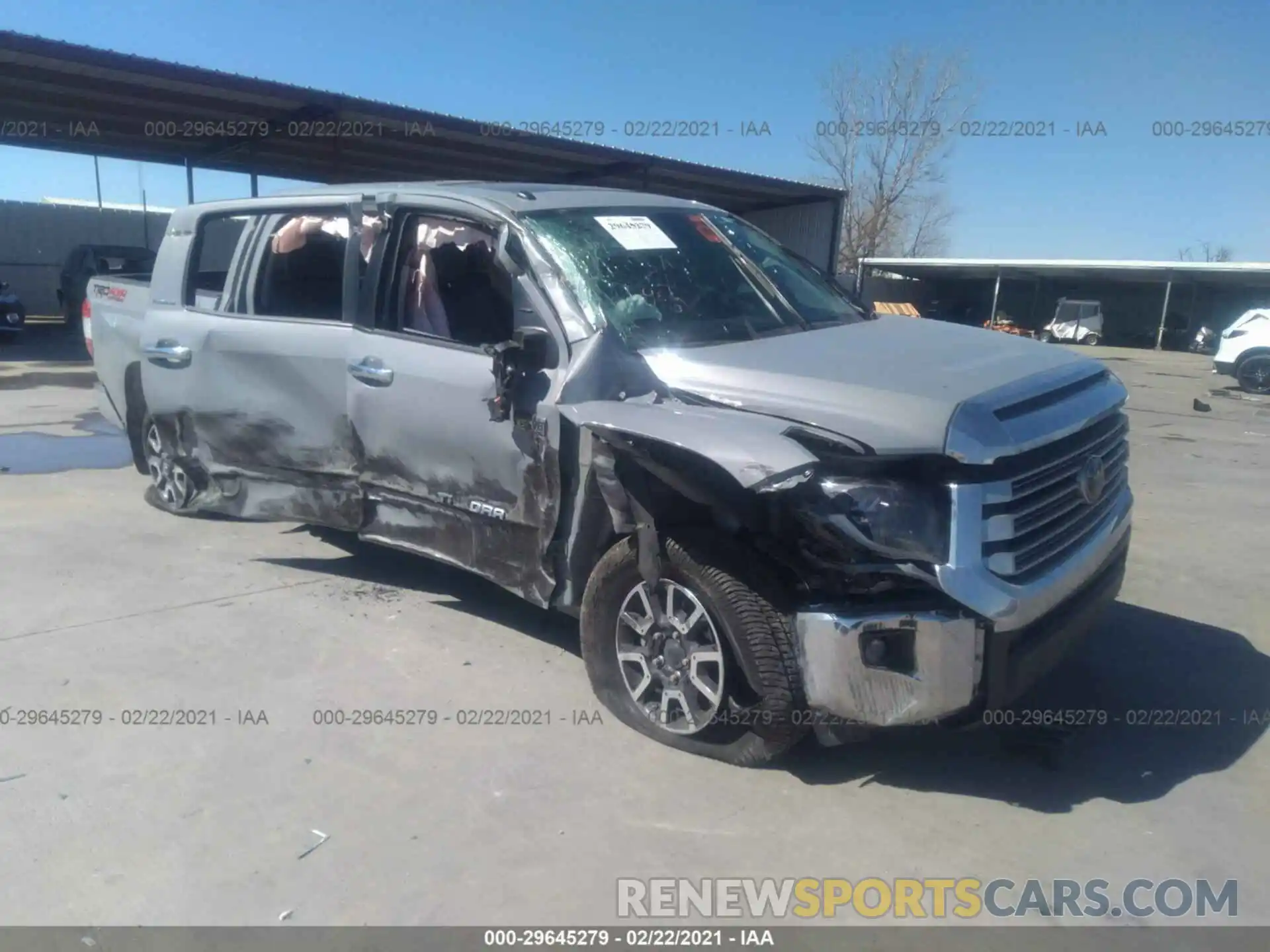 1 Photograph of a damaged car 5TFHY5F1XKX862967 TOYOTA TUNDRA 4WD 2019