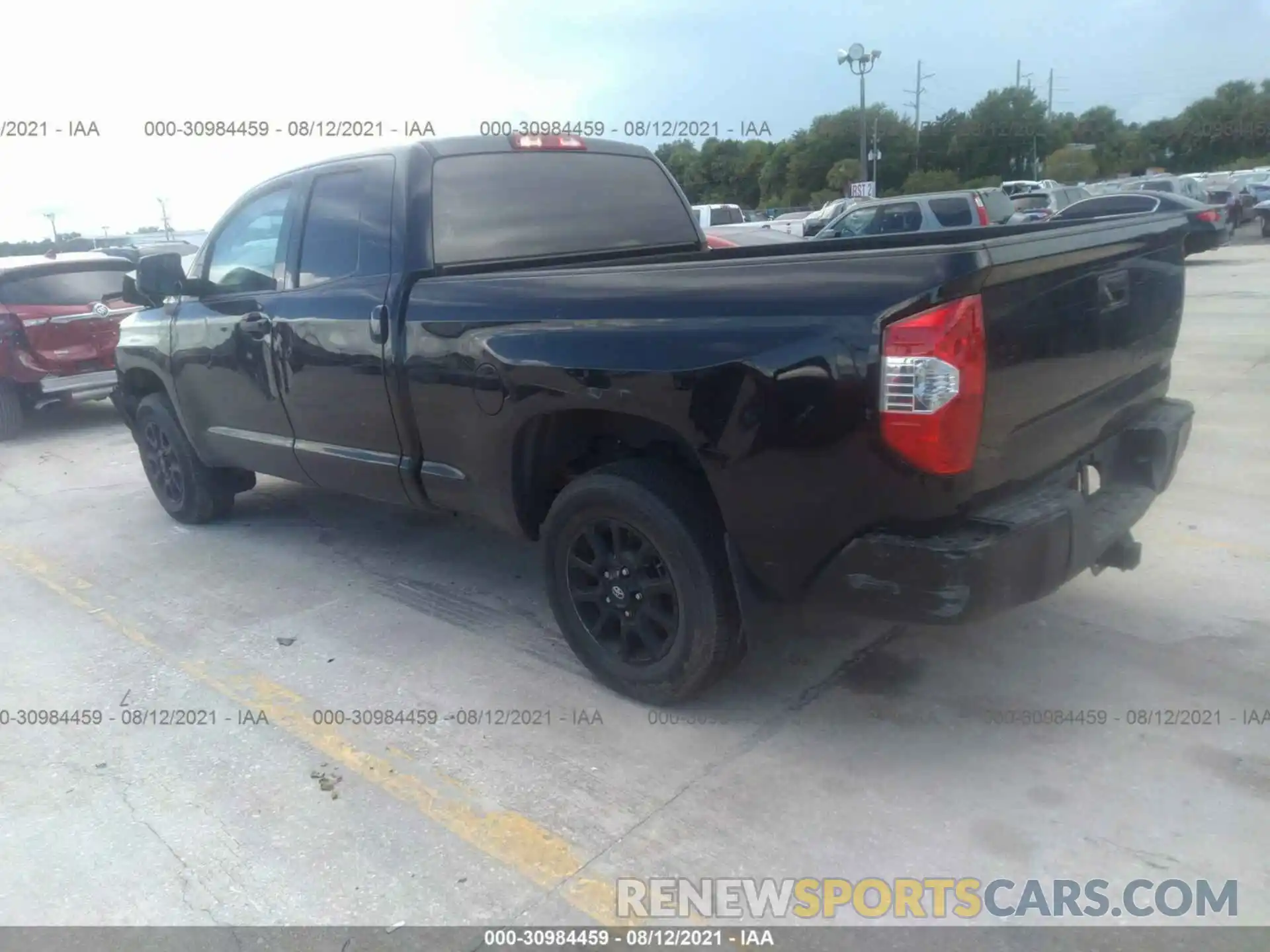 3 Photograph of a damaged car 5TFUY5F12KX838743 TOYOTA TUNDRA 4WD 2019