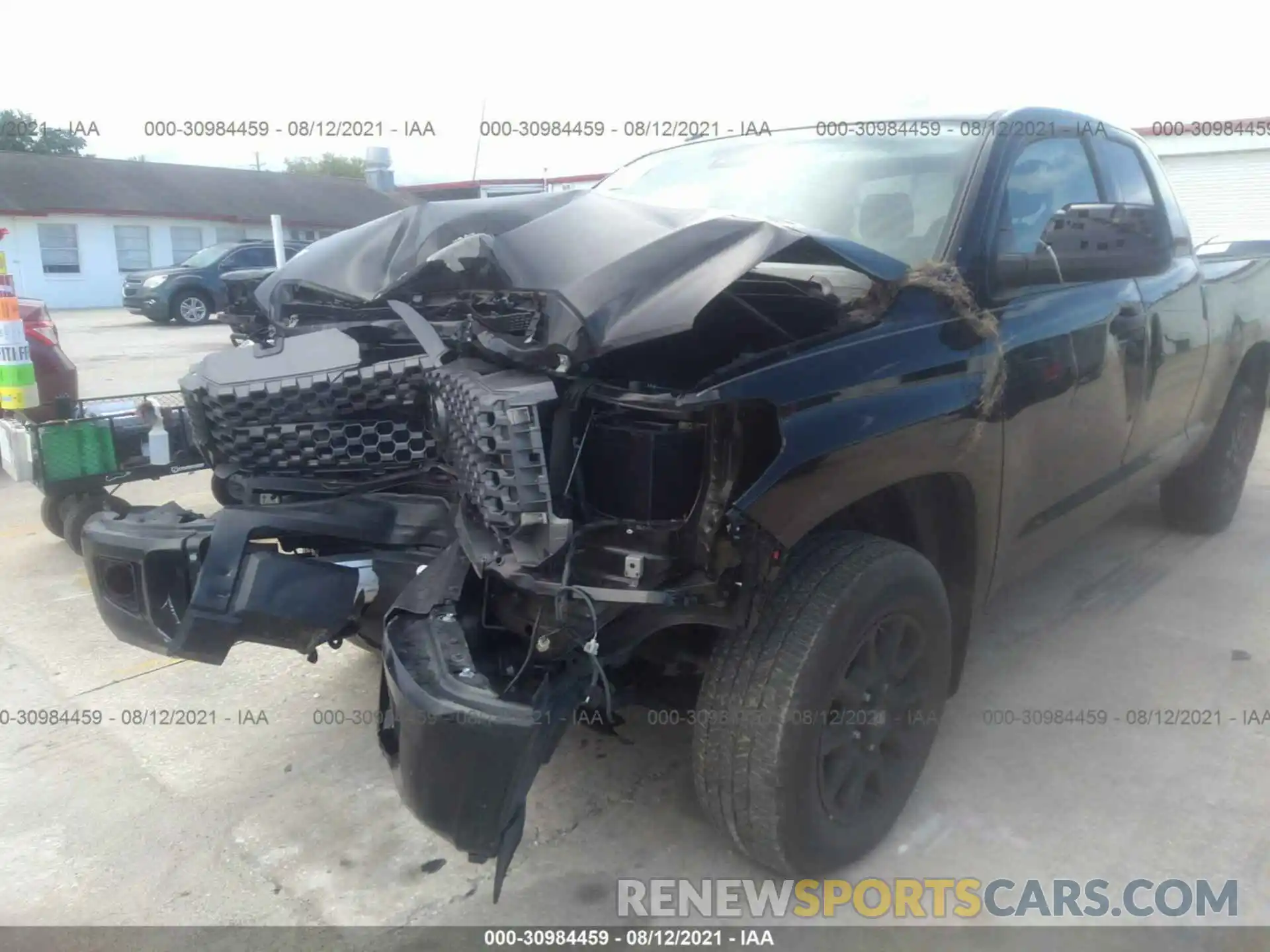 6 Photograph of a damaged car 5TFUY5F12KX838743 TOYOTA TUNDRA 4WD 2019