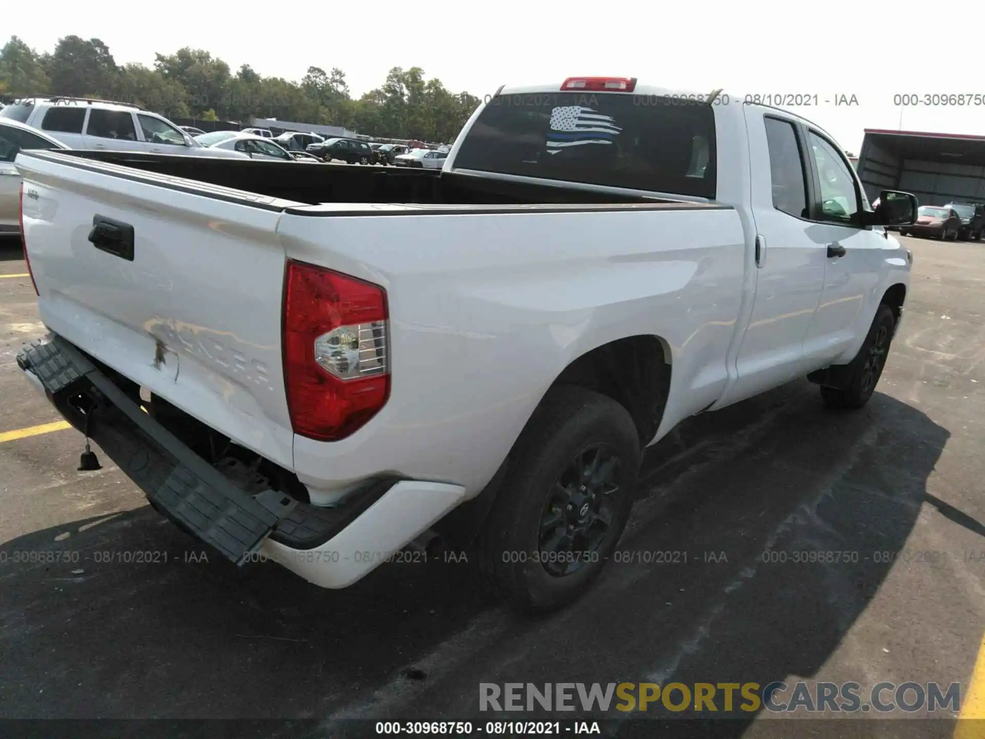 4 Photograph of a damaged car 5TFUY5F13KX819697 TOYOTA TUNDRA 4WD 2019