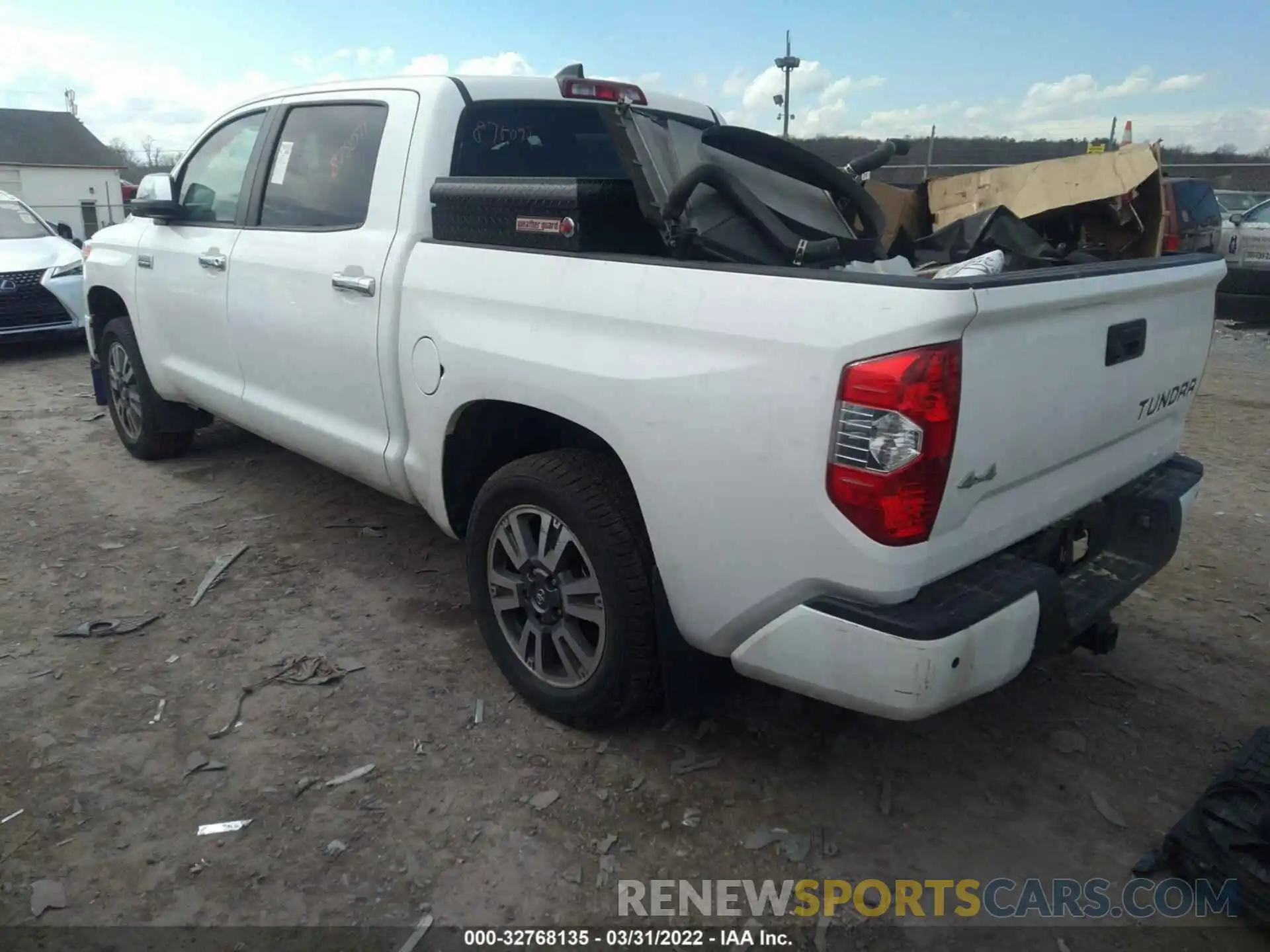 3 Photograph of a damaged car 5TFAY5F18LX878071 TOYOTA TUNDRA 4WD 2020