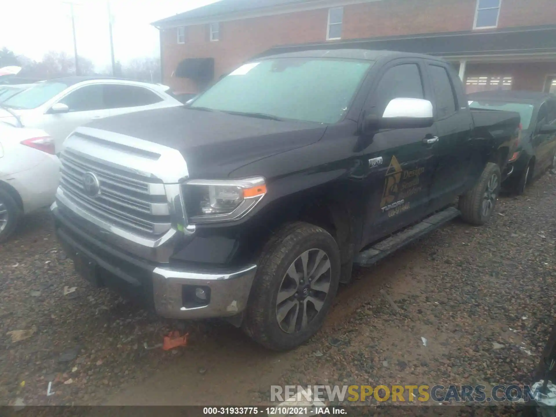 2 Photograph of a damaged car 5TFBY5F14LX939663 TOYOTA TUNDRA 4WD 2020