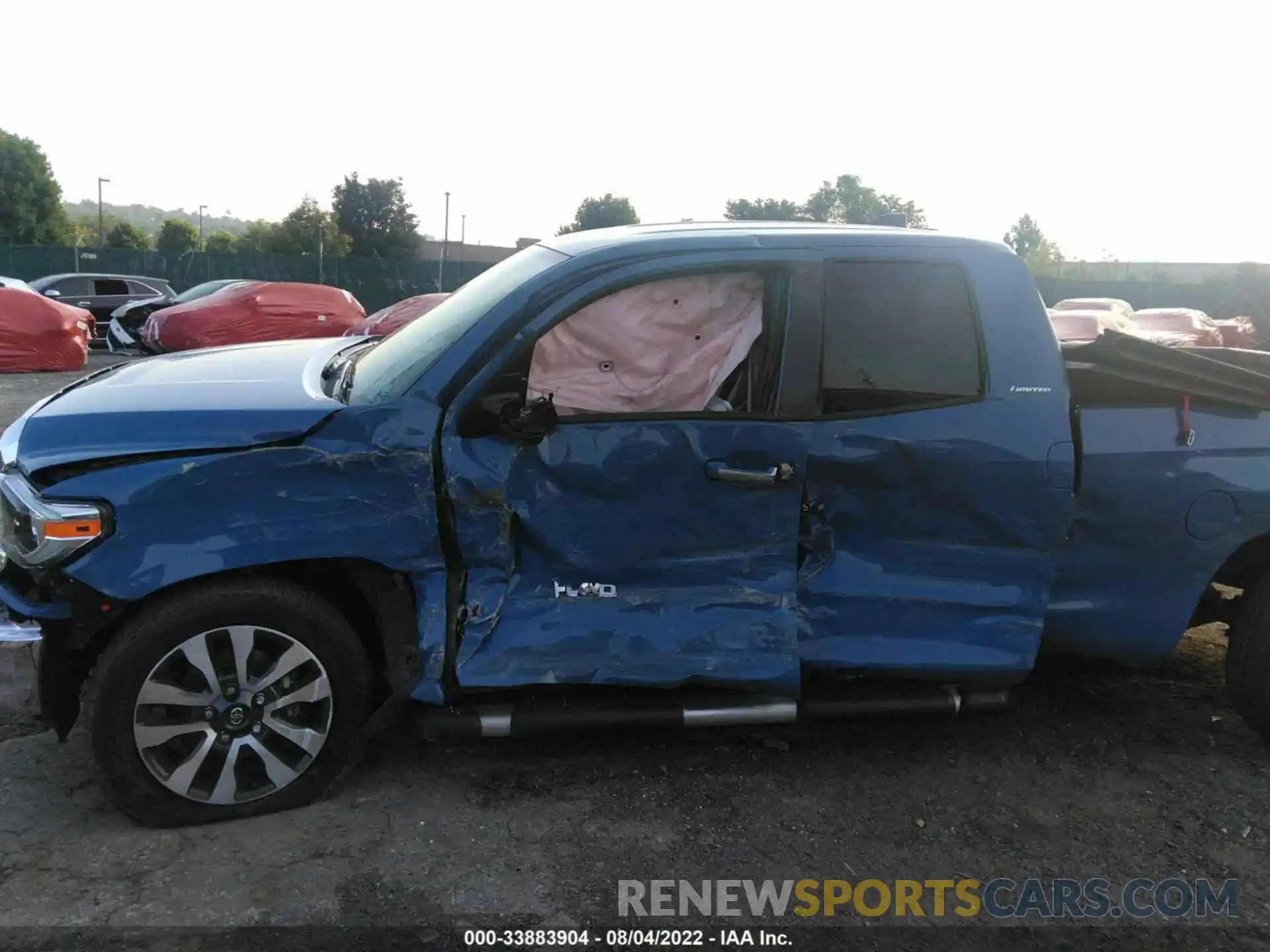 6 Photograph of a damaged car 5TFBY5F17LX921724 TOYOTA TUNDRA 4WD 2020