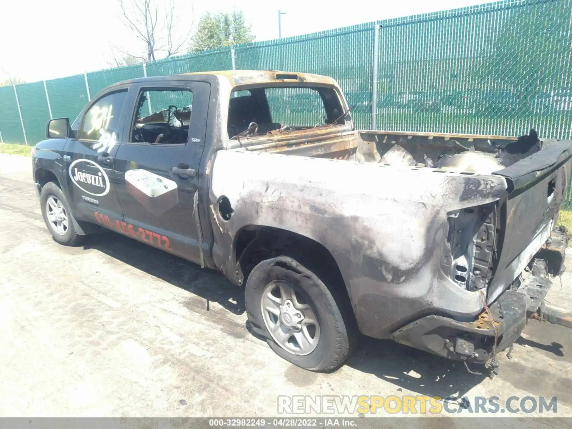 3 Photograph of a damaged car 5TFDY5F10LX927163 TOYOTA TUNDRA 4WD 2020