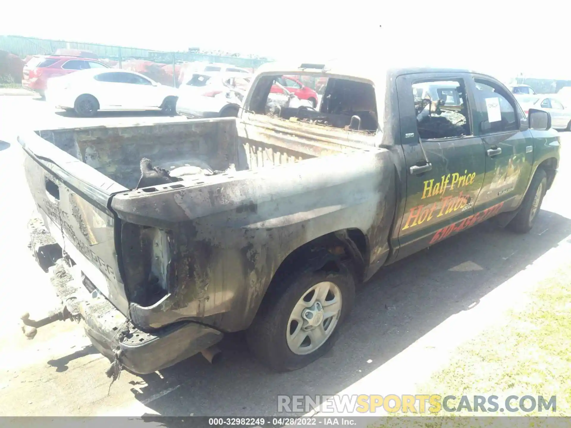 4 Photograph of a damaged car 5TFDY5F10LX927163 TOYOTA TUNDRA 4WD 2020