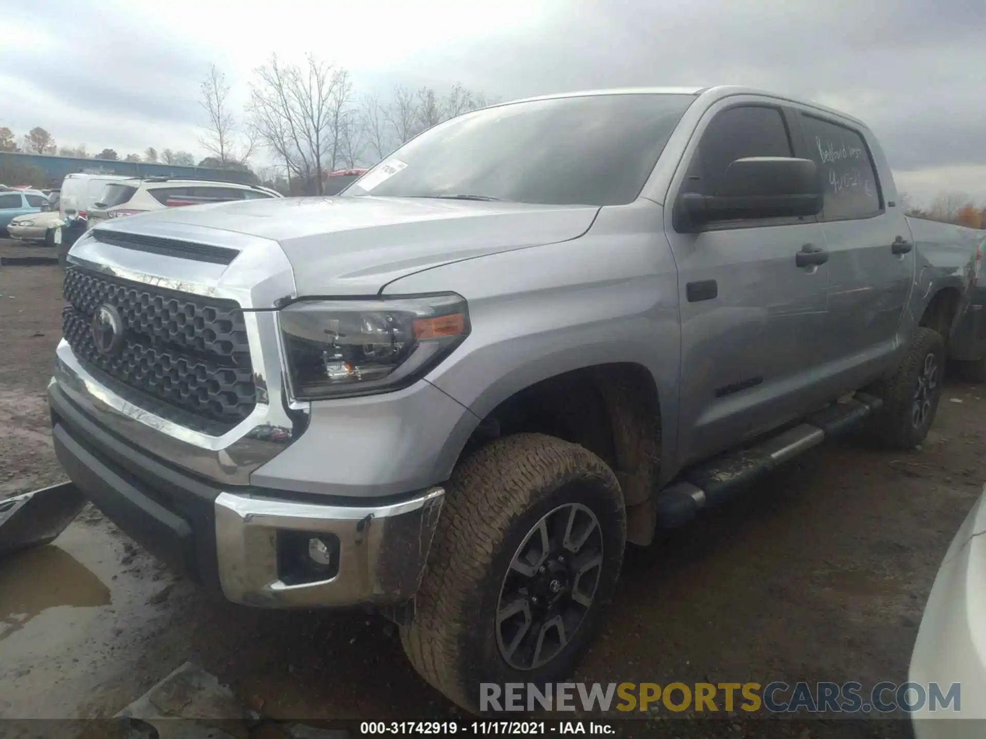 2 Photograph of a damaged car 5TFDY5F10LX945498 TOYOTA TUNDRA 4WD 2020