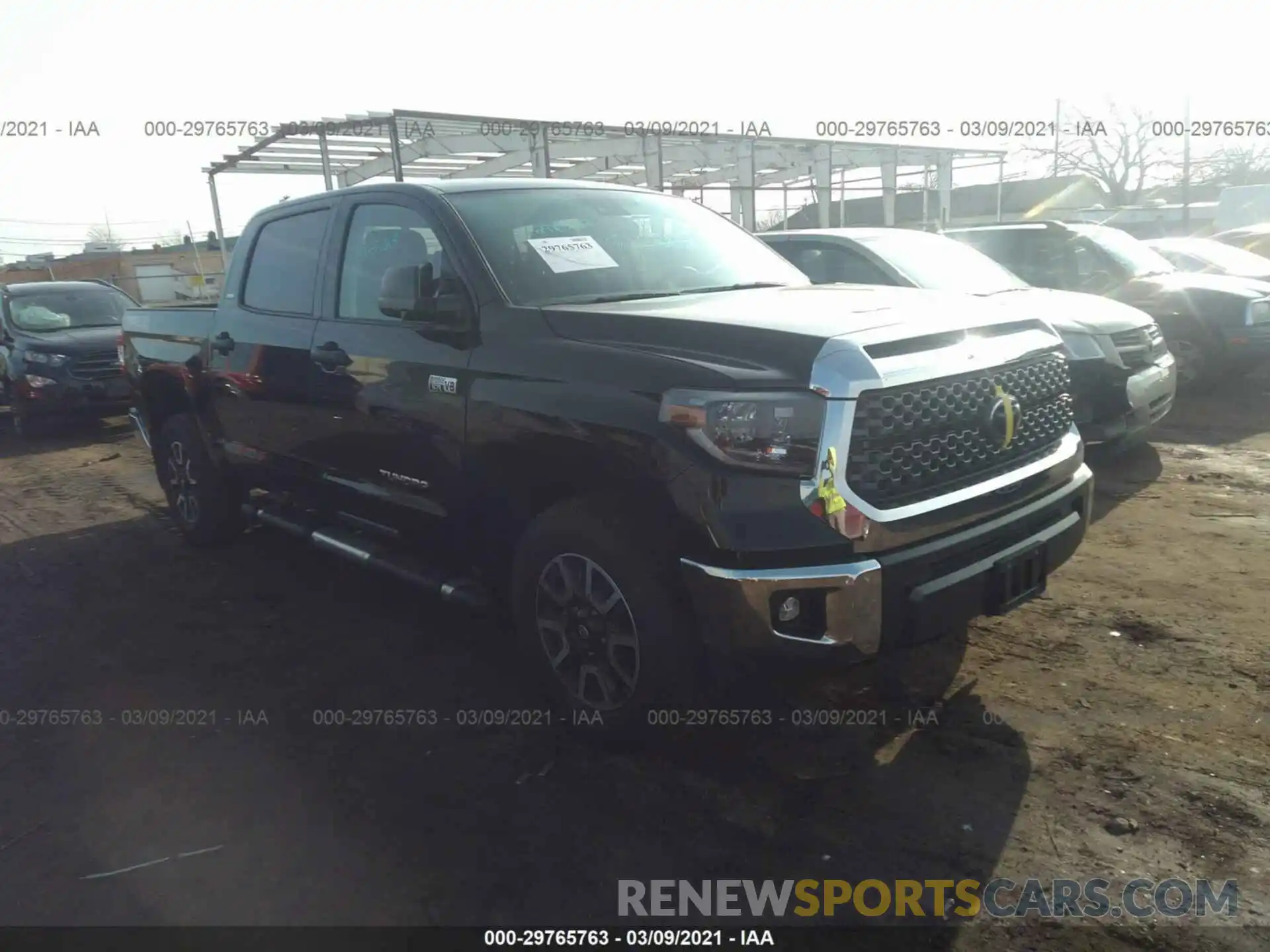 1 Photograph of a damaged car 5TFDY5F11LX934039 TOYOTA TUNDRA 4WD 2020