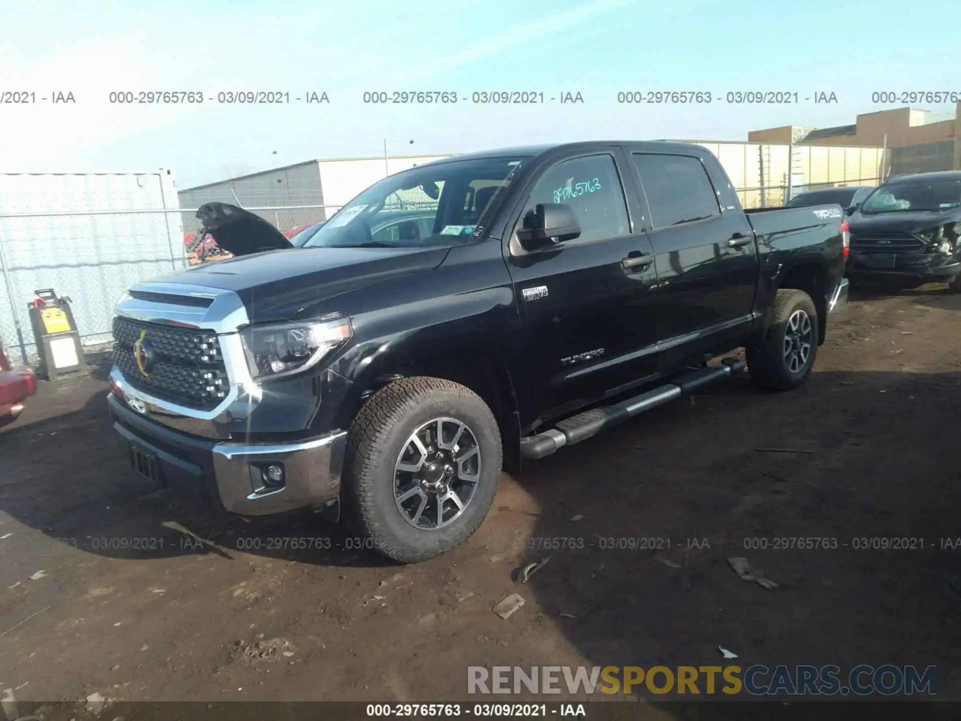 2 Photograph of a damaged car 5TFDY5F11LX934039 TOYOTA TUNDRA 4WD 2020