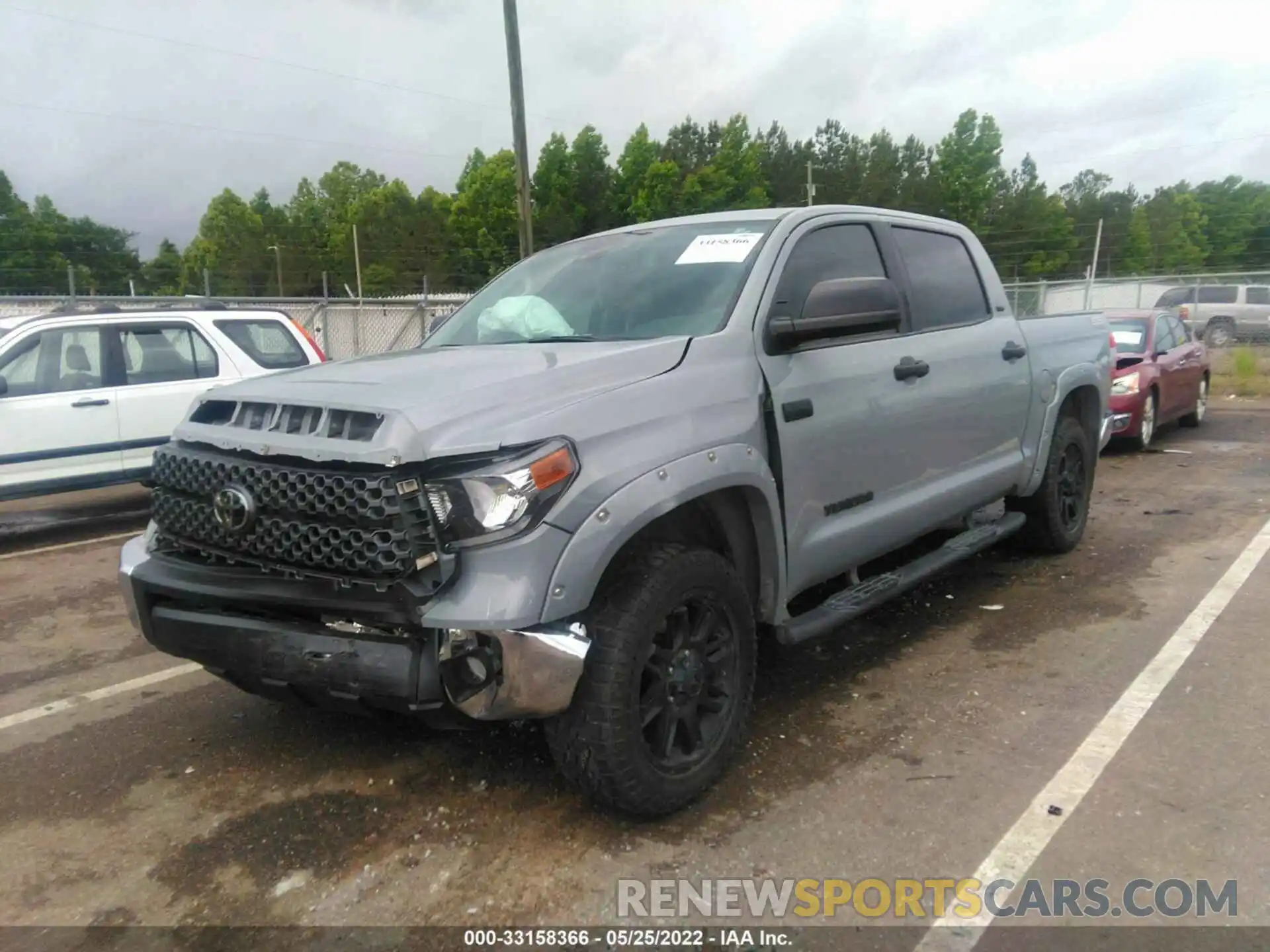 2 Photograph of a damaged car 5TFDY5F1XLX947534 TOYOTA TUNDRA 4WD 2020