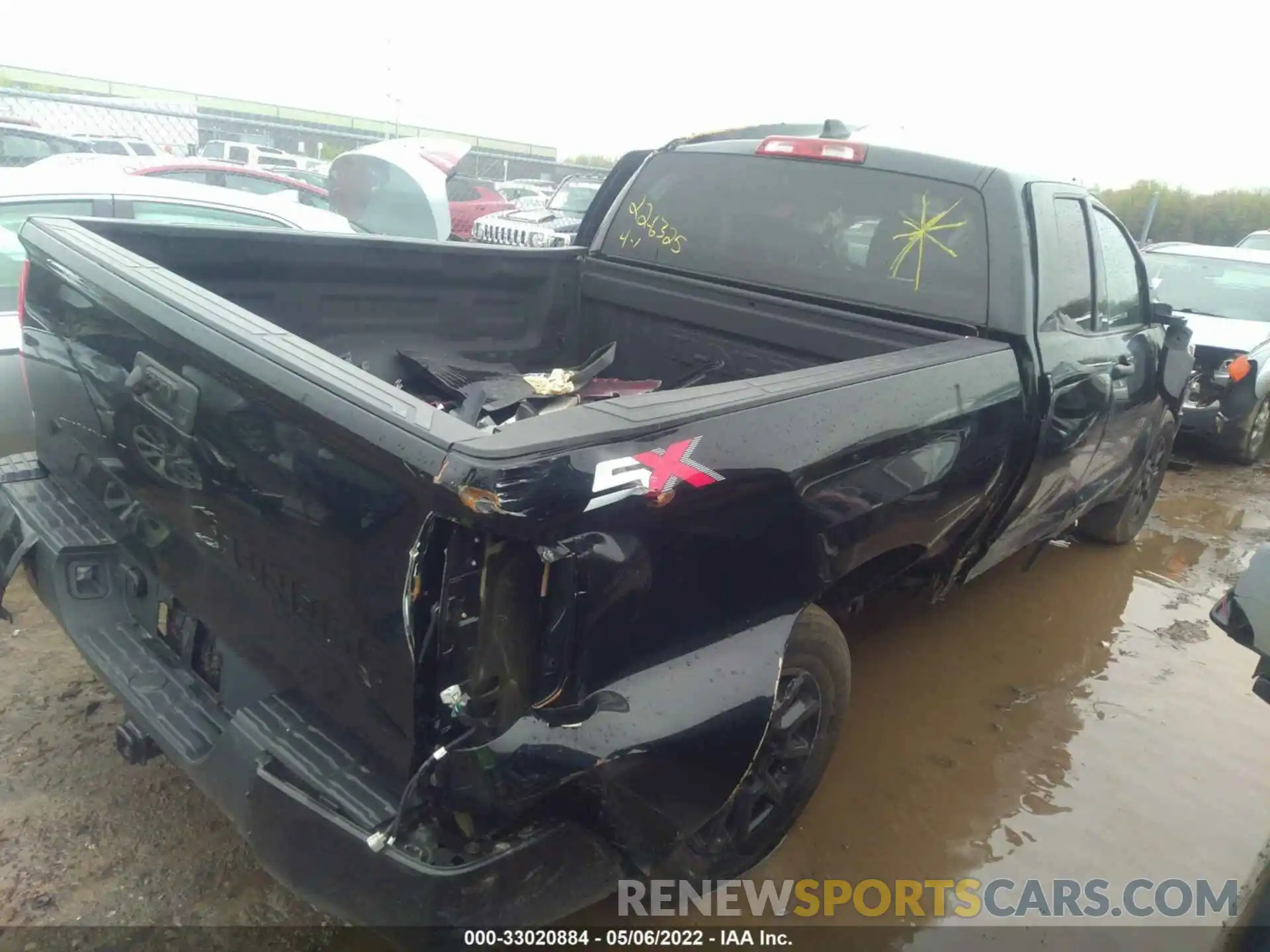 4 Photograph of a damaged car 5TFUY5F14LX924752 TOYOTA TUNDRA 4WD 2020