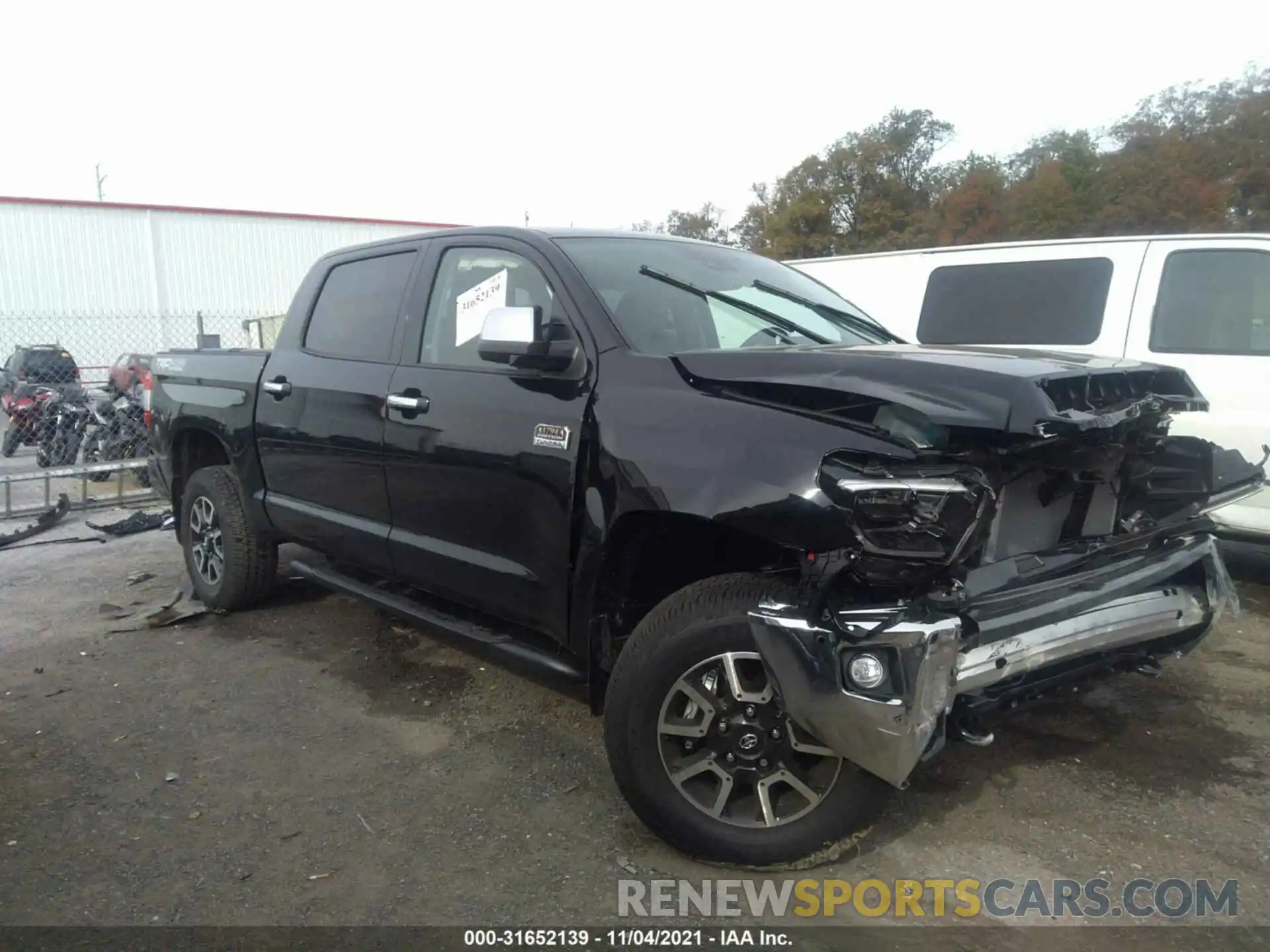 1 Photograph of a damaged car 5TFAY5F12MX040121 TOYOTA TUNDRA 4WD 2021