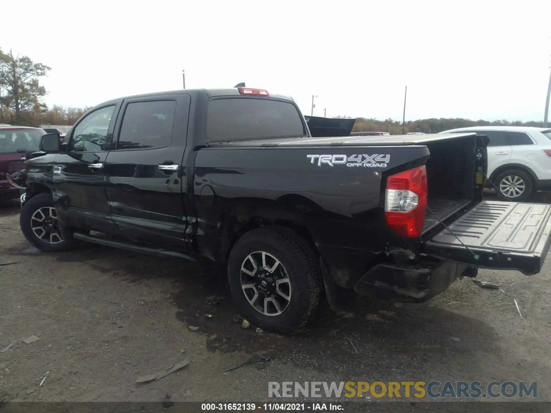 3 Photograph of a damaged car 5TFAY5F12MX040121 TOYOTA TUNDRA 4WD 2021