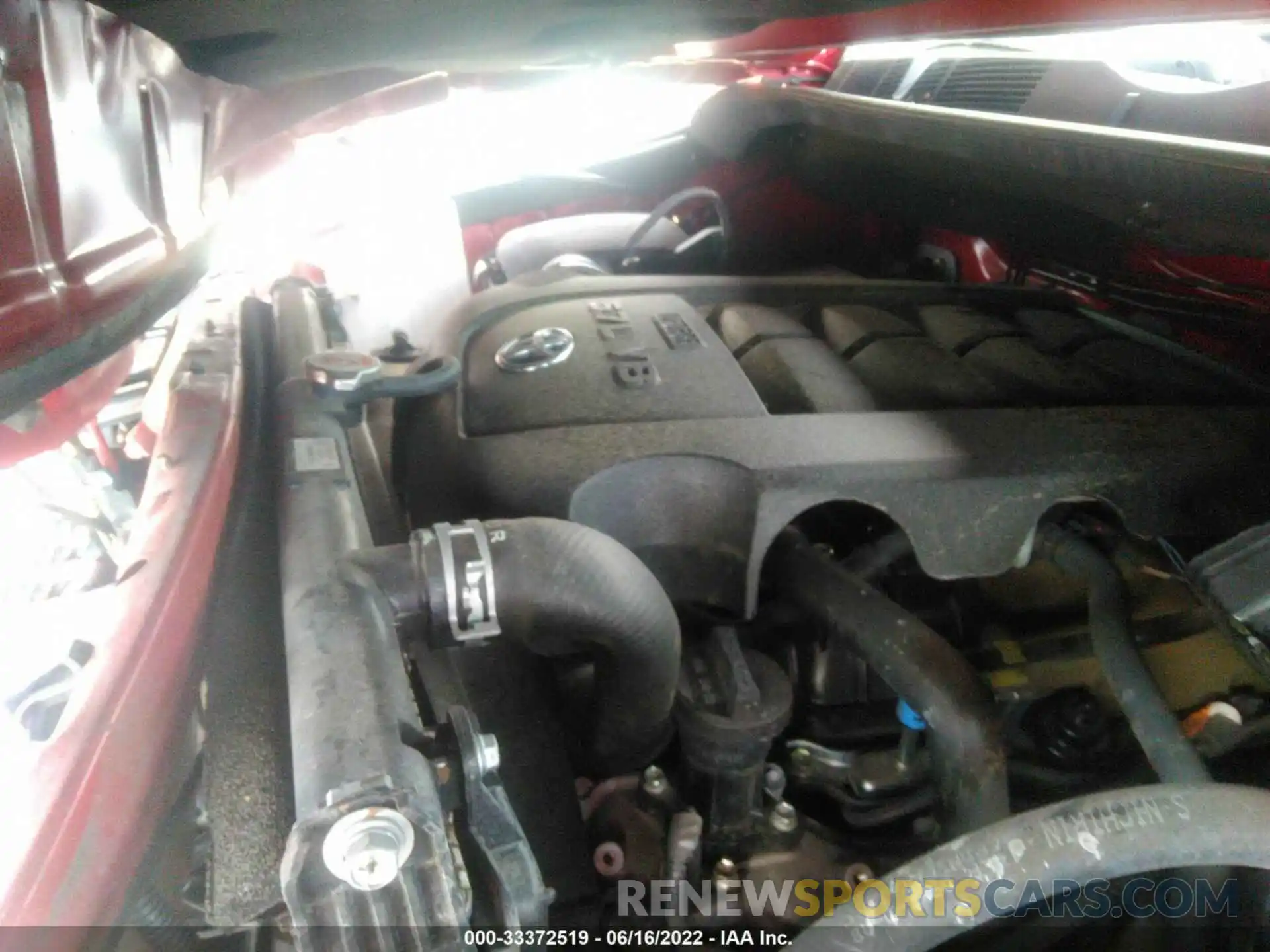 10 Photograph of a damaged car 5TFAY5F17MX988496 TOYOTA TUNDRA 4WD 2021