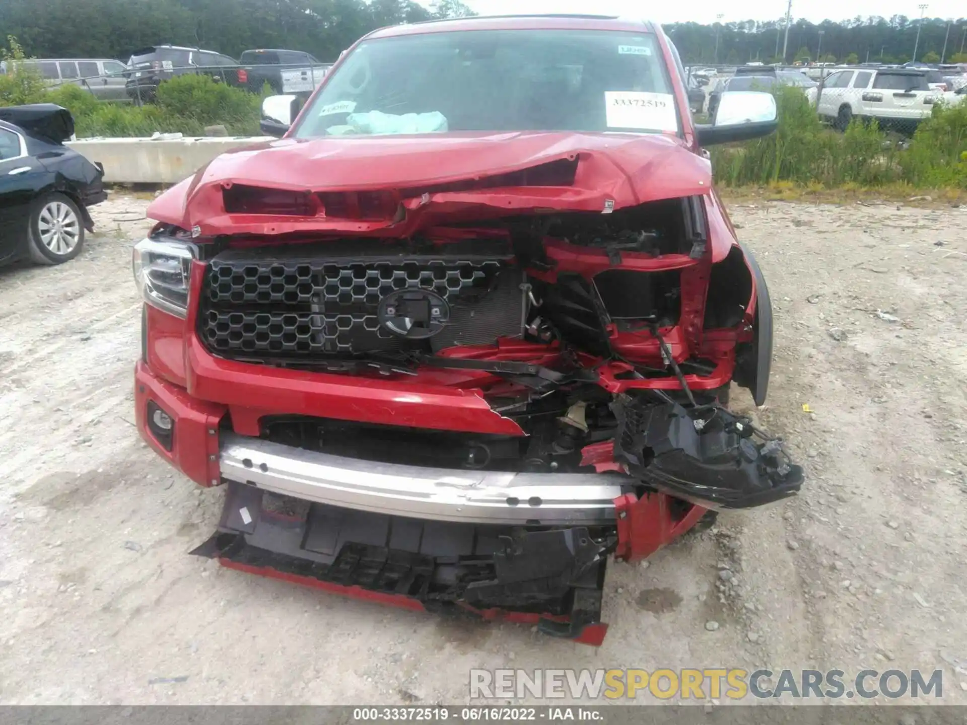 6 Photograph of a damaged car 5TFAY5F17MX988496 TOYOTA TUNDRA 4WD 2021