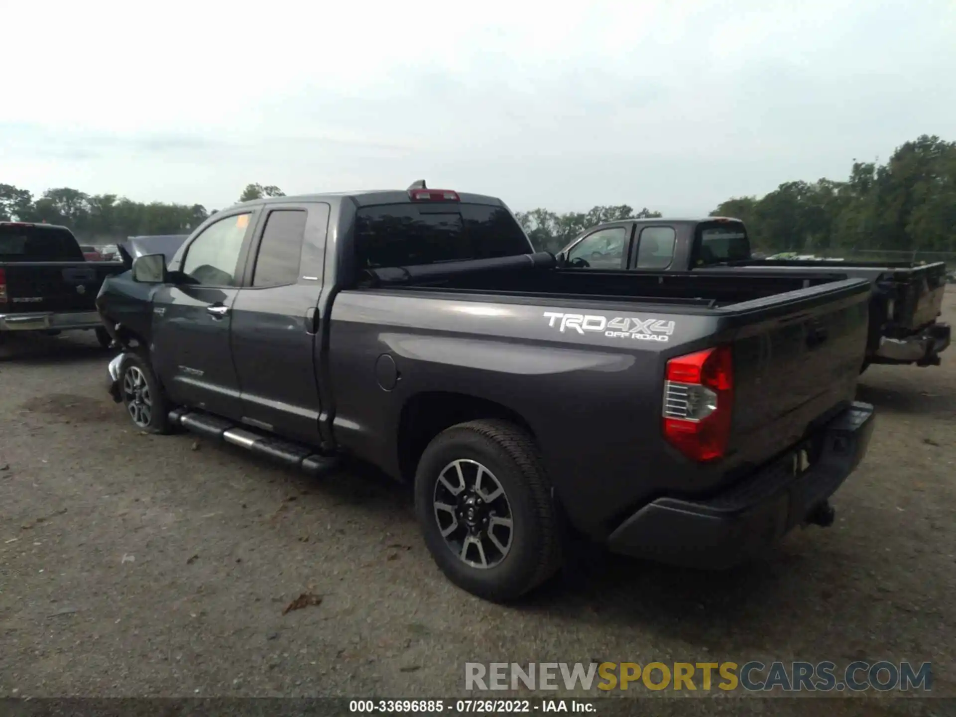 3 Photograph of a damaged car 5TFBY5F17MX001397 TOYOTA TUNDRA 4WD 2021