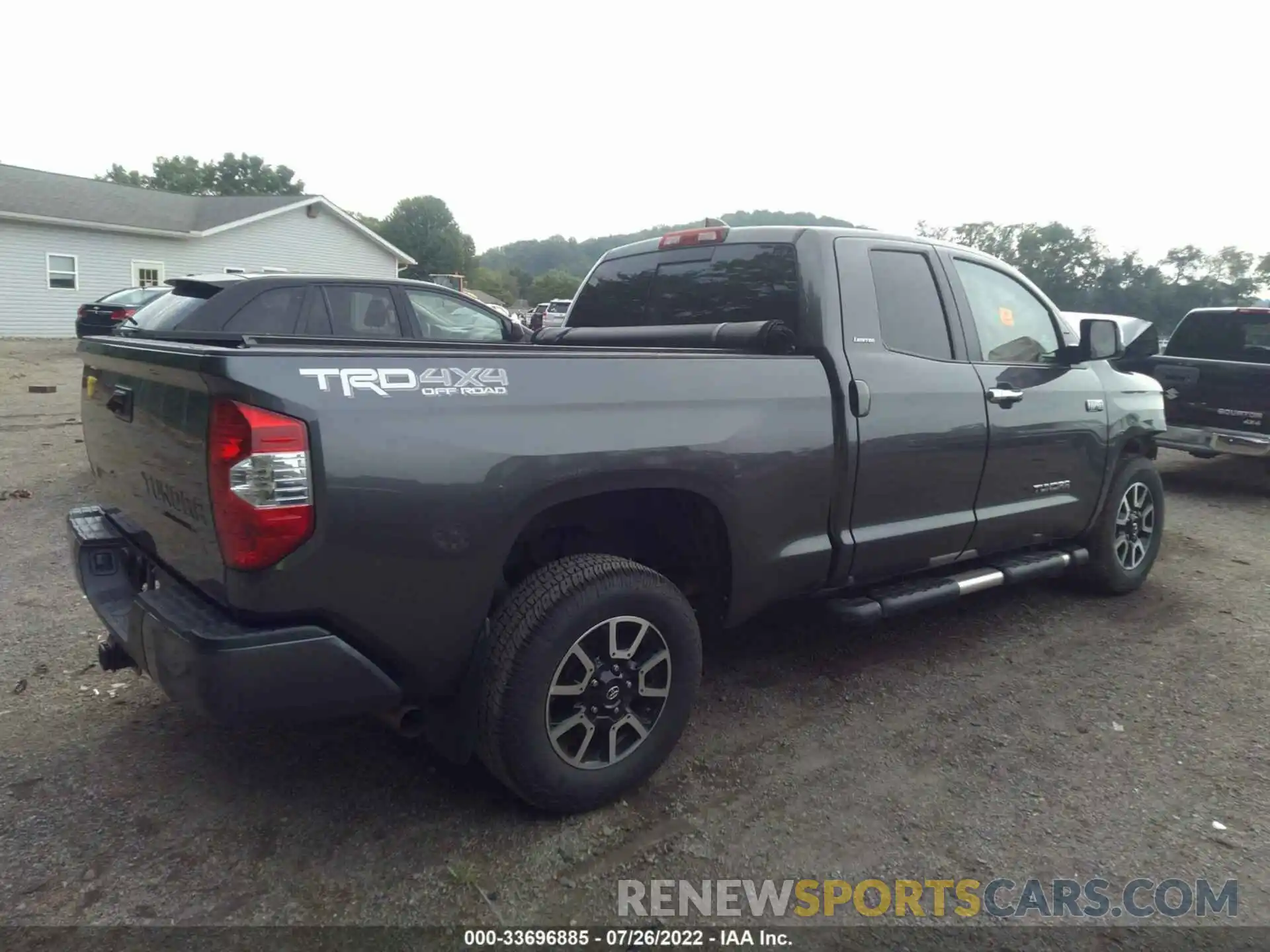 4 Photograph of a damaged car 5TFBY5F17MX001397 TOYOTA TUNDRA 4WD 2021