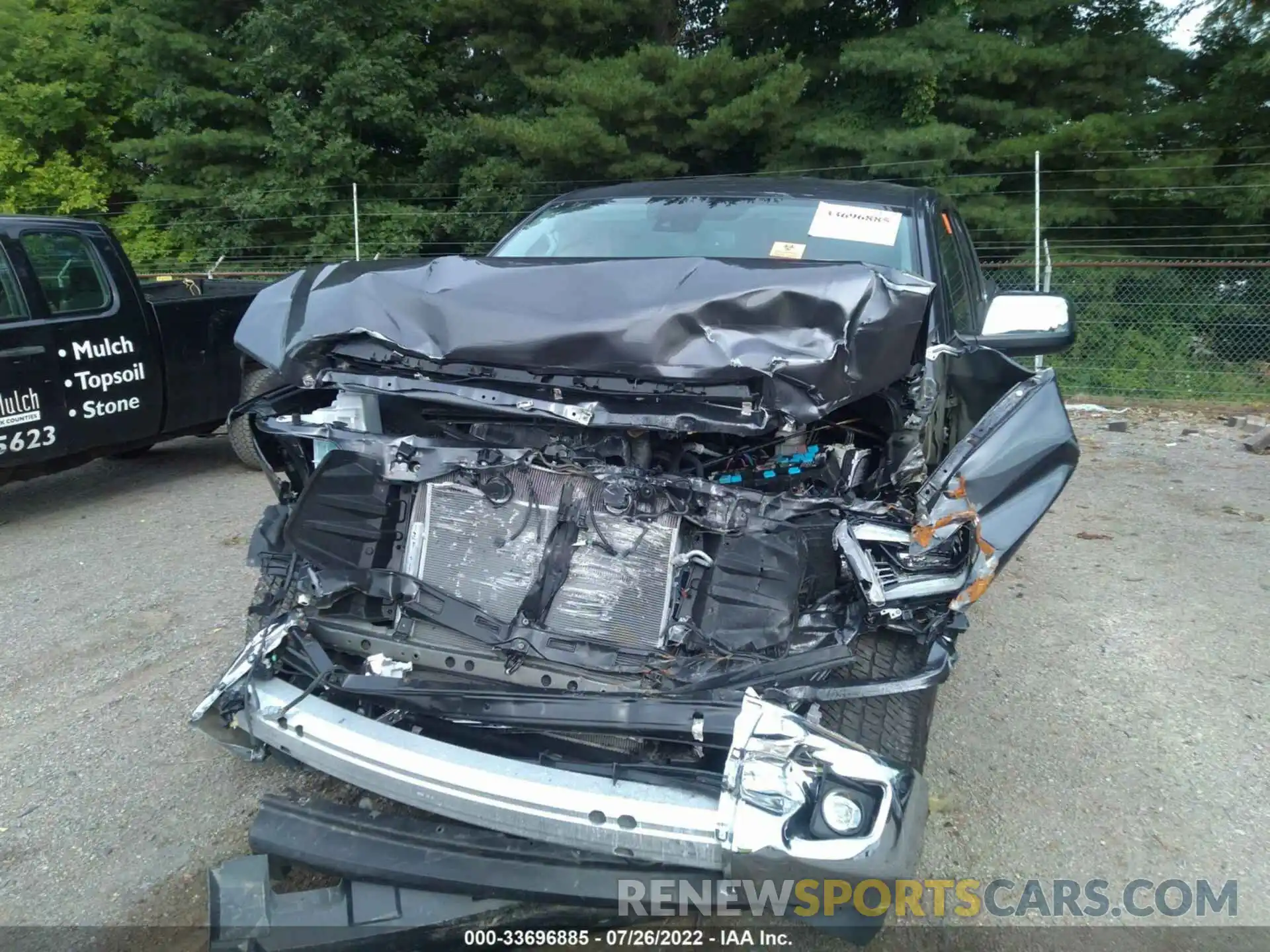 6 Photograph of a damaged car 5TFBY5F17MX001397 TOYOTA TUNDRA 4WD 2021