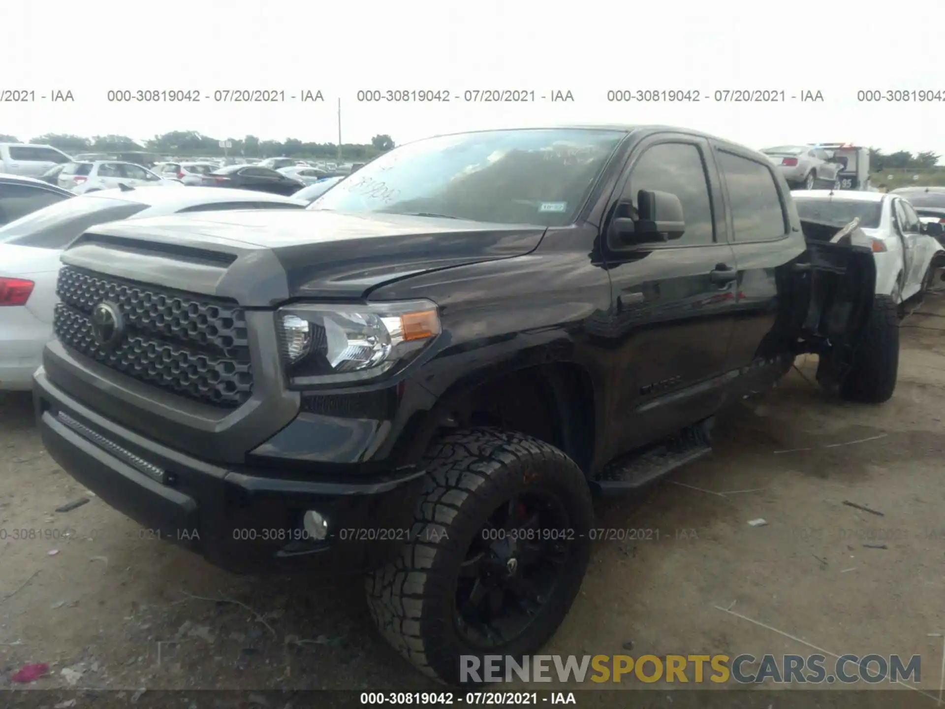 2 Photograph of a damaged car 5TFDY5F11MX960755 TOYOTA TUNDRA 4WD 2021