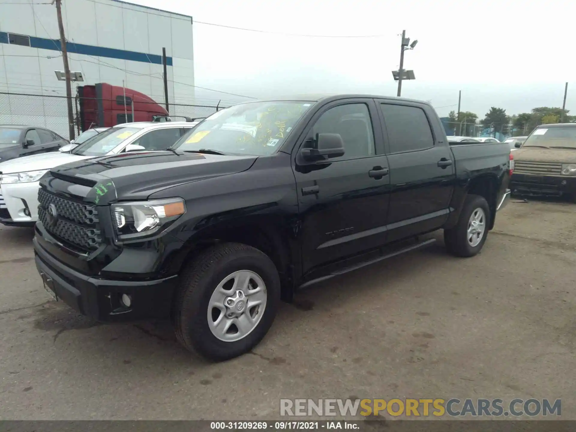 2 Photograph of a damaged car 5TFDY5F11MX984442 TOYOTA TUNDRA 4WD 2021