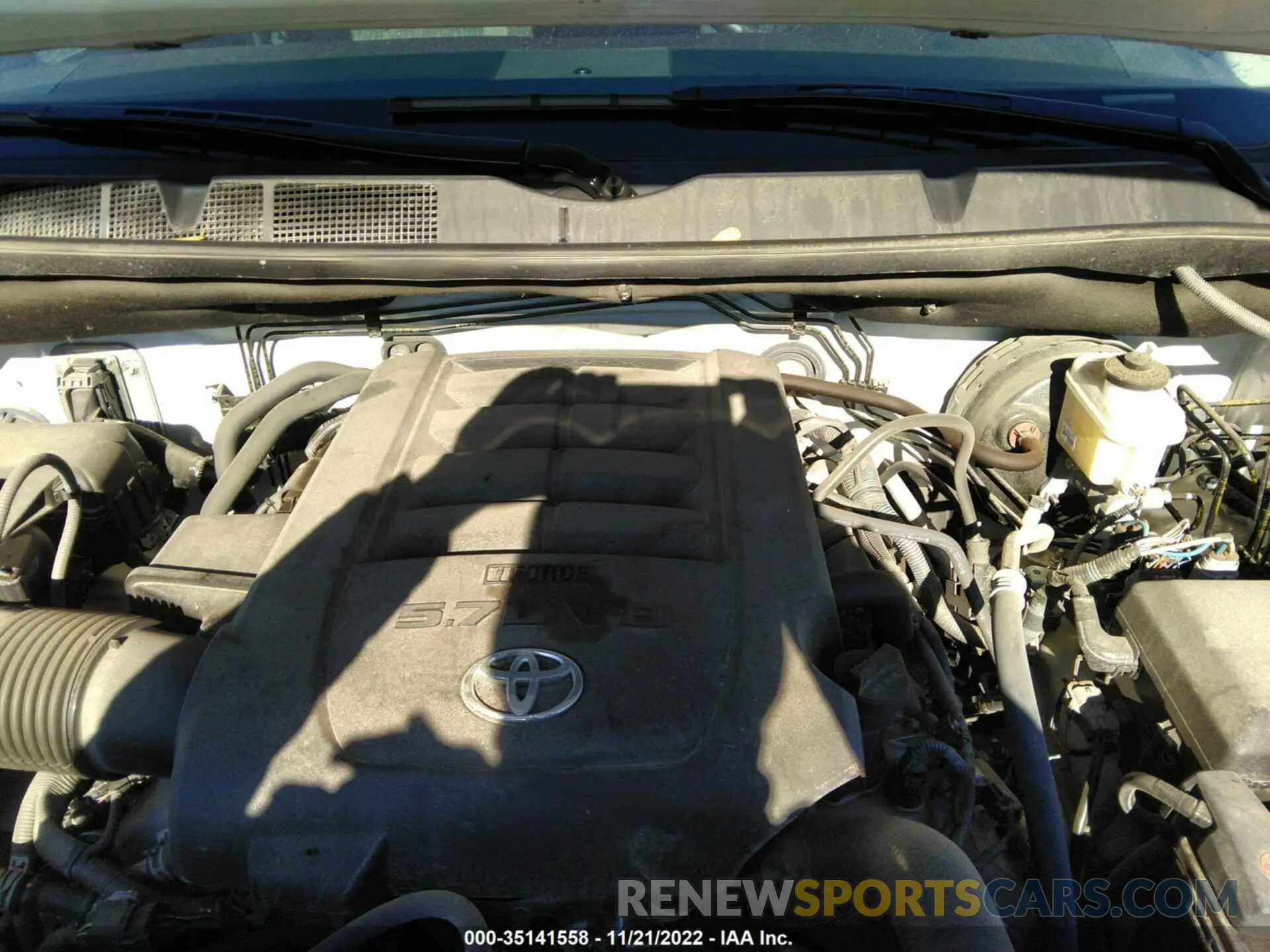 10 Photograph of a damaged car 5TFDY5F14MX019199 TOYOTA TUNDRA 4WD 2021