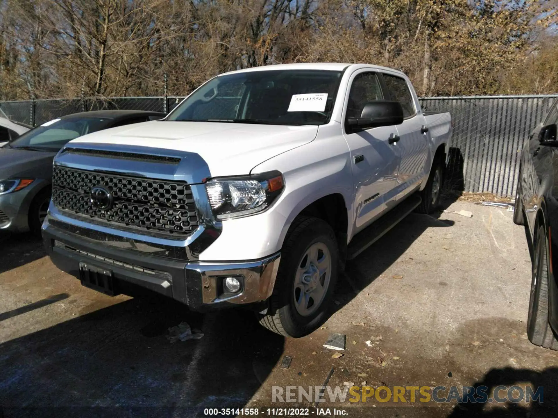 2 Photograph of a damaged car 5TFDY5F14MX019199 TOYOTA TUNDRA 4WD 2021