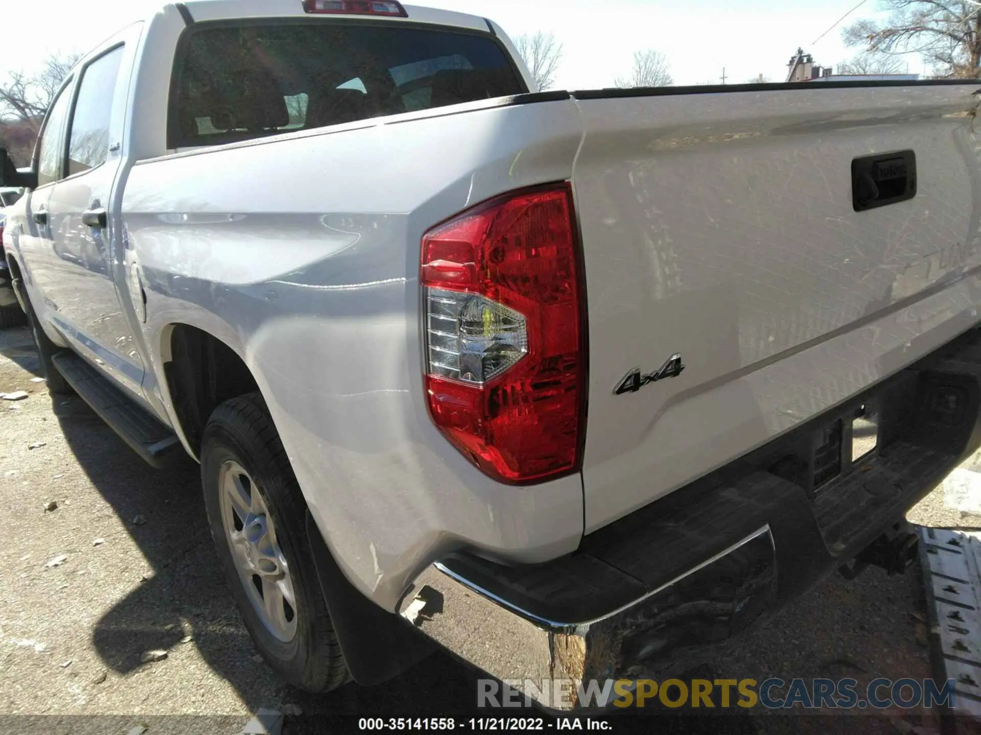 3 Photograph of a damaged car 5TFDY5F14MX019199 TOYOTA TUNDRA 4WD 2021
