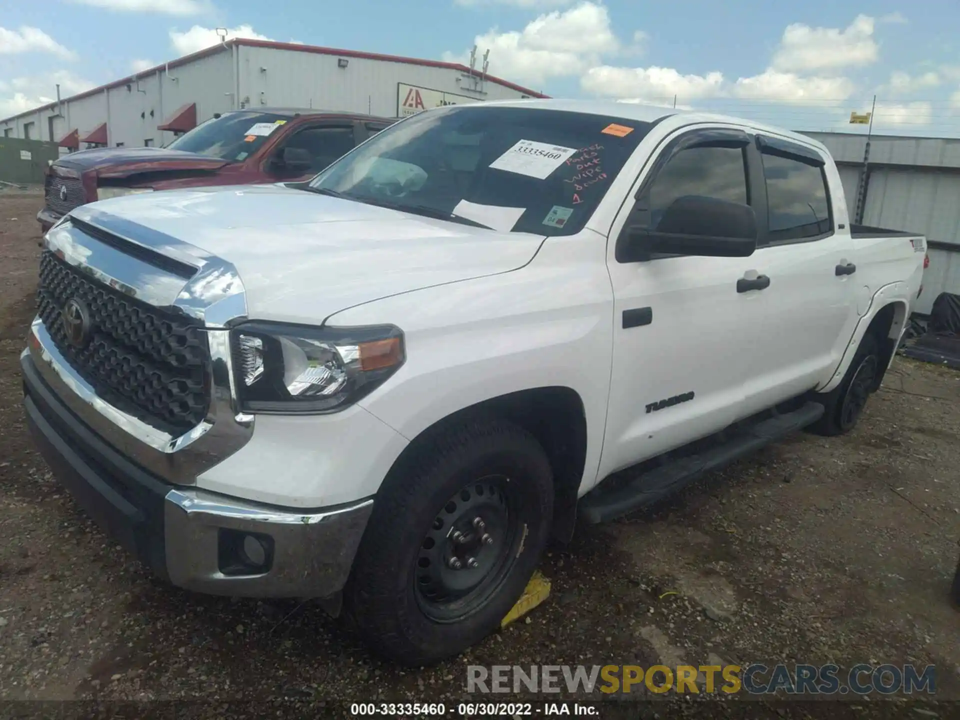 2 Photograph of a damaged car 5TFDY5F15MX015601 TOYOTA TUNDRA 4WD 2021