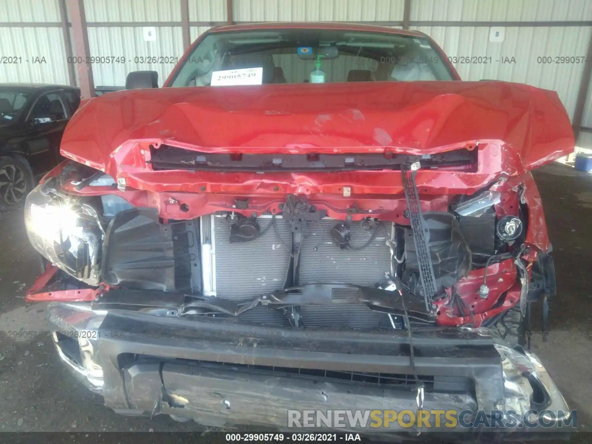 6 Photograph of a damaged car 5TFDY5F16MX966552 TOYOTA TUNDRA 4WD 2021