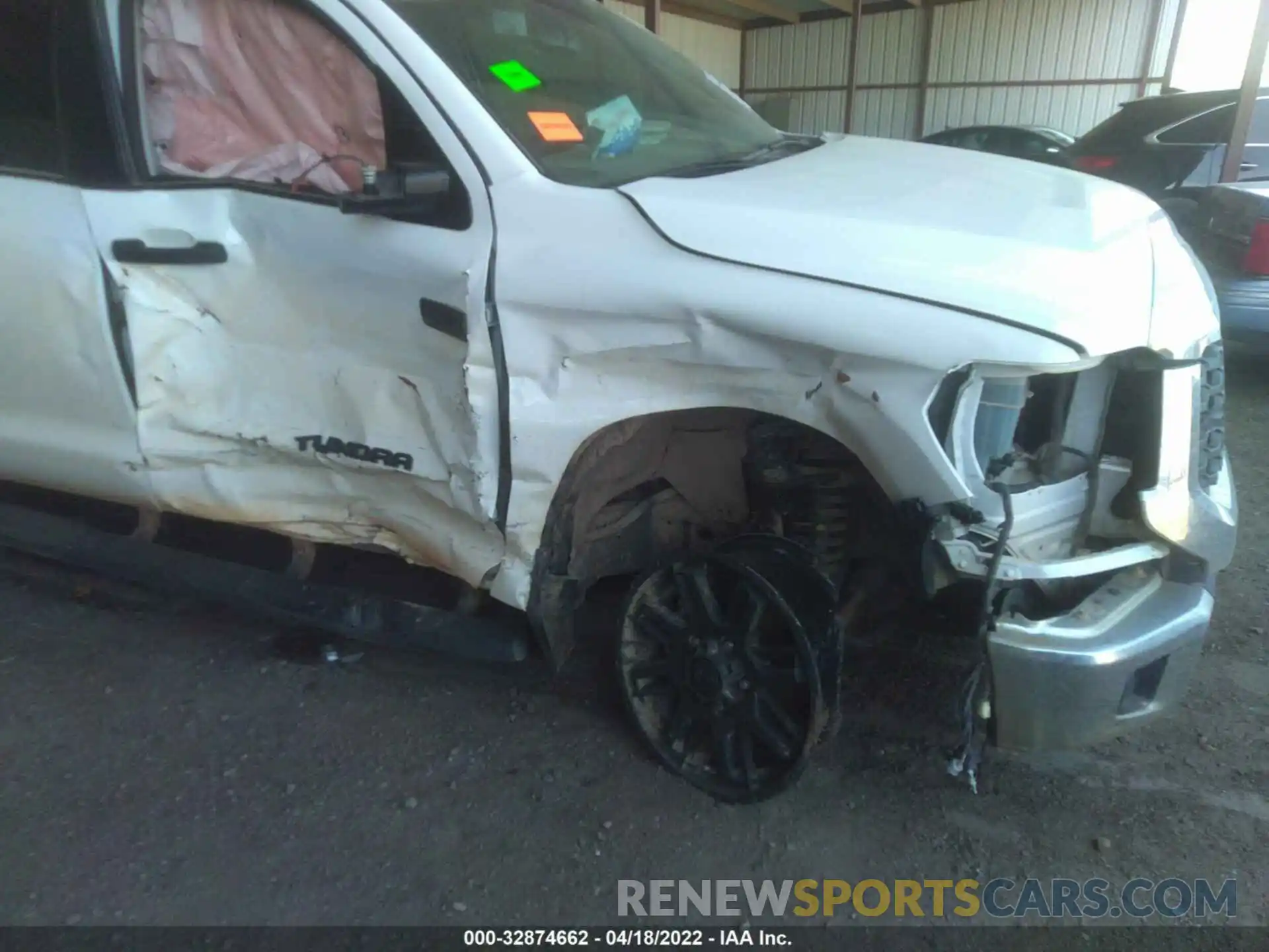 6 Photograph of a damaged car 5TFDY5F17MX970562 TOYOTA TUNDRA 4WD 2021