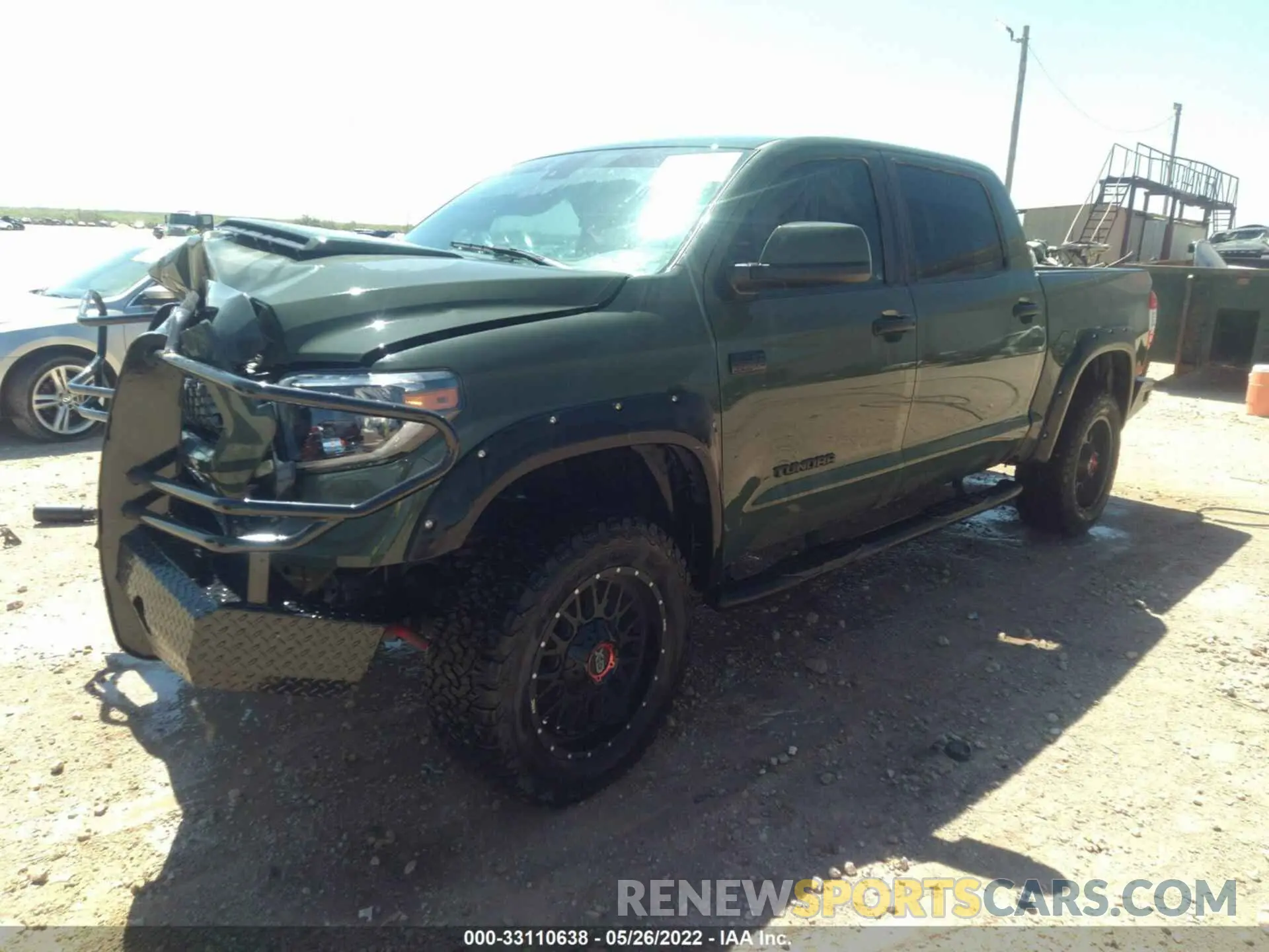 2 Photograph of a damaged car 5TFDY5F18MX964723 TOYOTA TUNDRA 4WD 2021