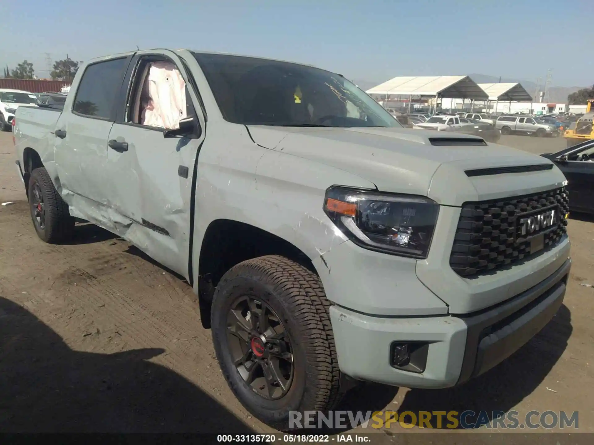 2 Photograph of a damaged car 5TFDY5F19MX047970 TOYOTA TUNDRA 4WD 2021