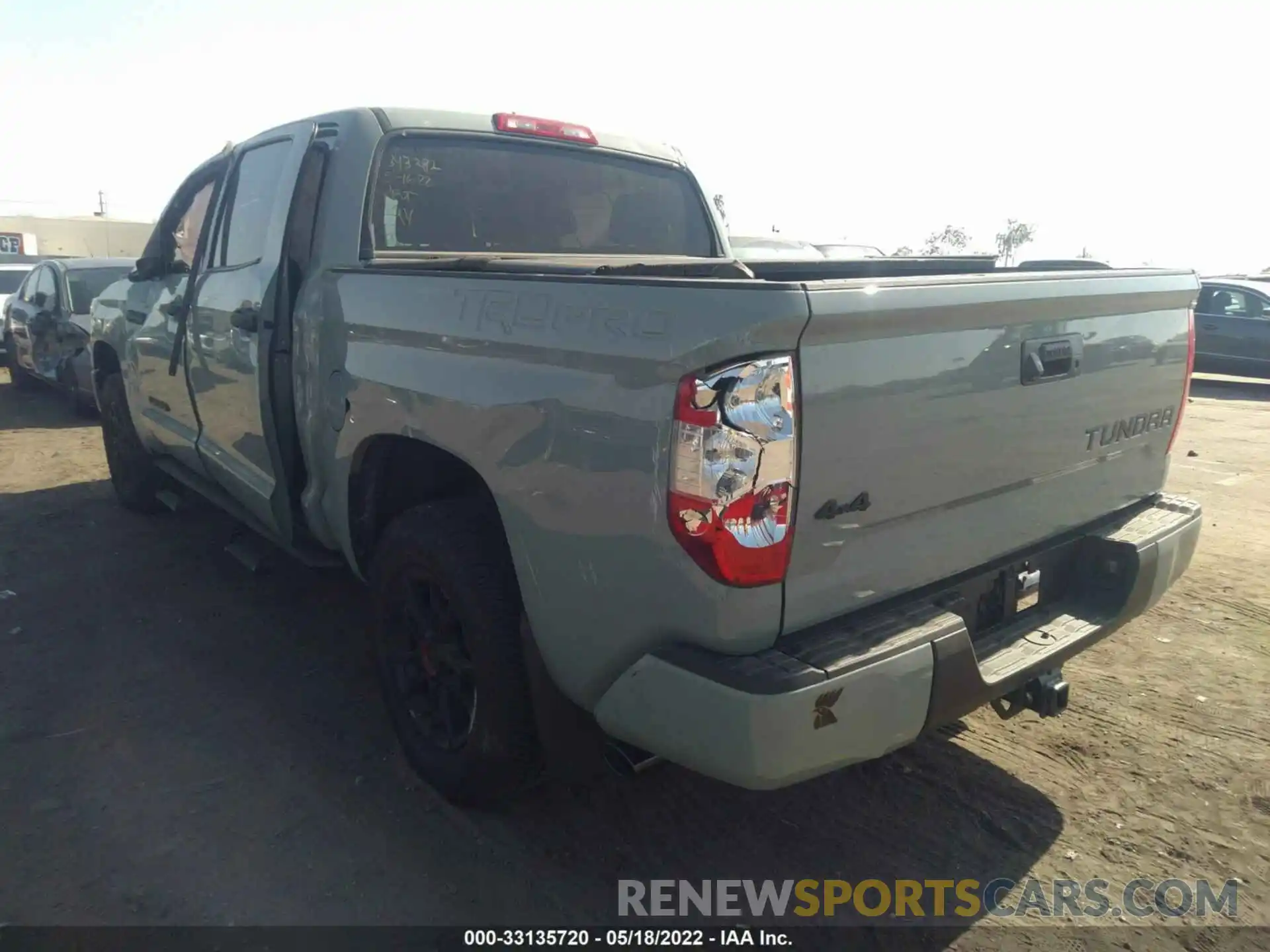 3 Photograph of a damaged car 5TFDY5F19MX047970 TOYOTA TUNDRA 4WD 2021