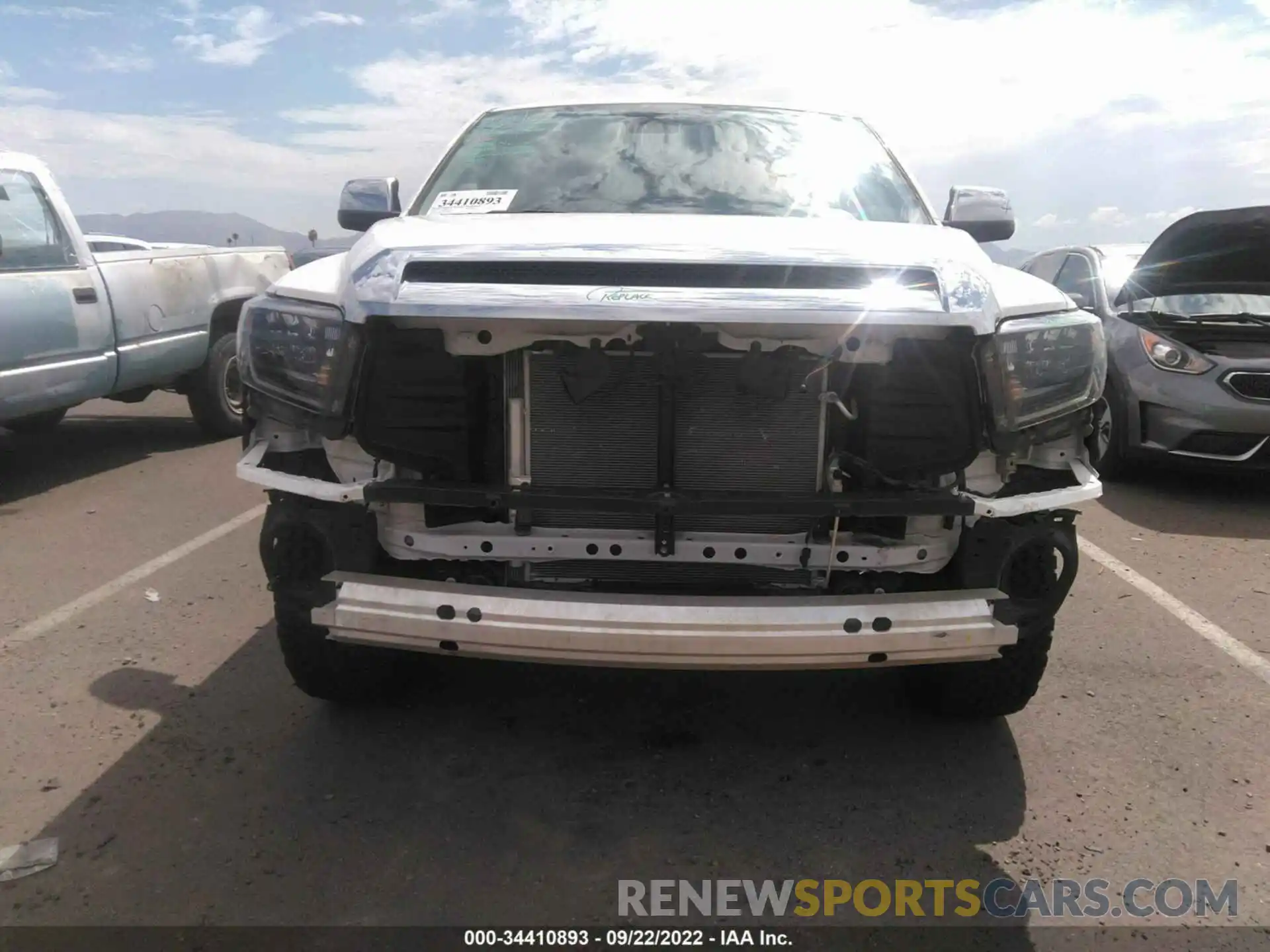 6 Photograph of a damaged car 5TFHY5F10MX039208 TOYOTA TUNDRA 4WD 2021