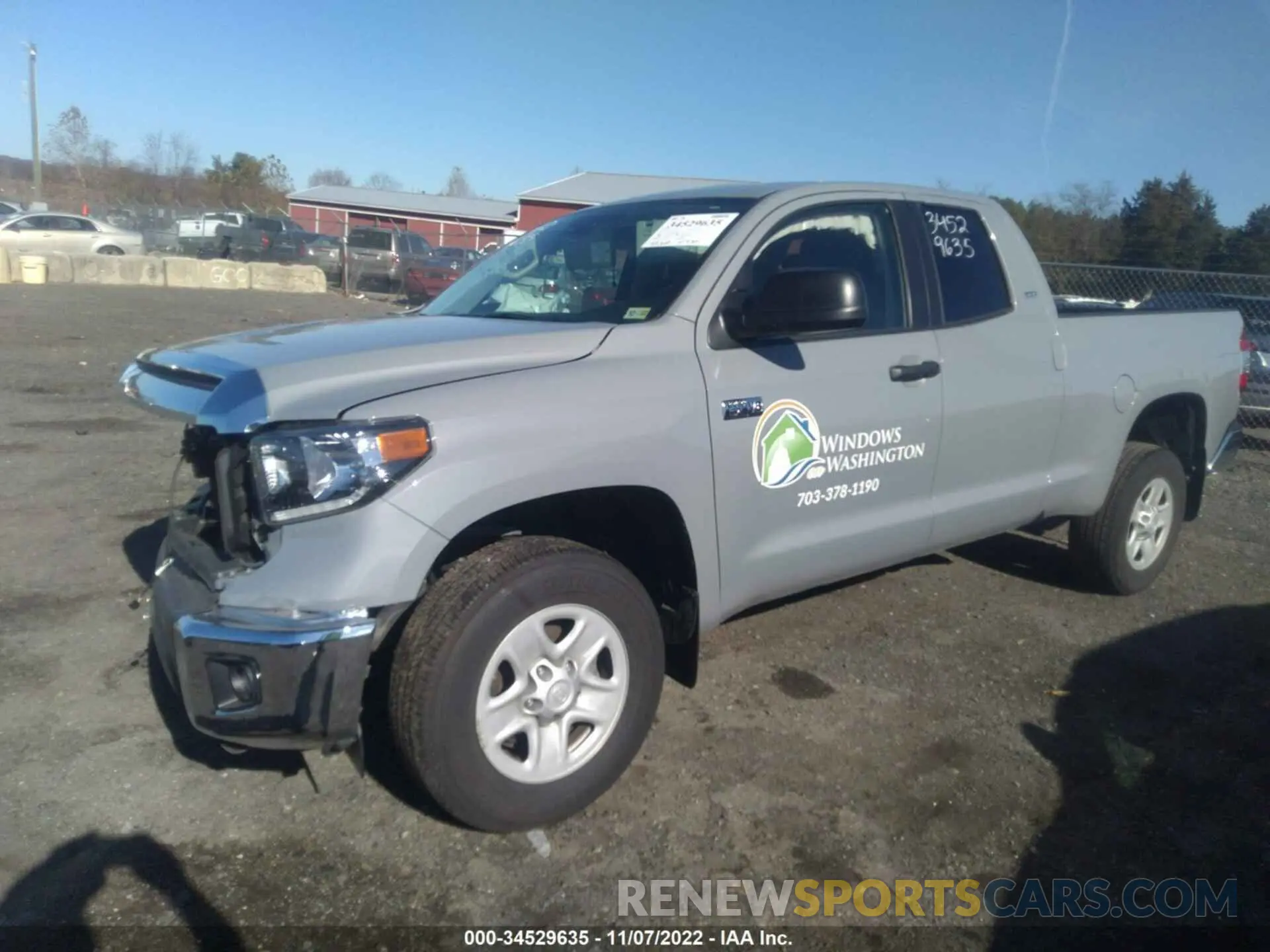 2 Photograph of a damaged car 5TFUY5F12MX044473 TOYOTA TUNDRA 4WD 2021