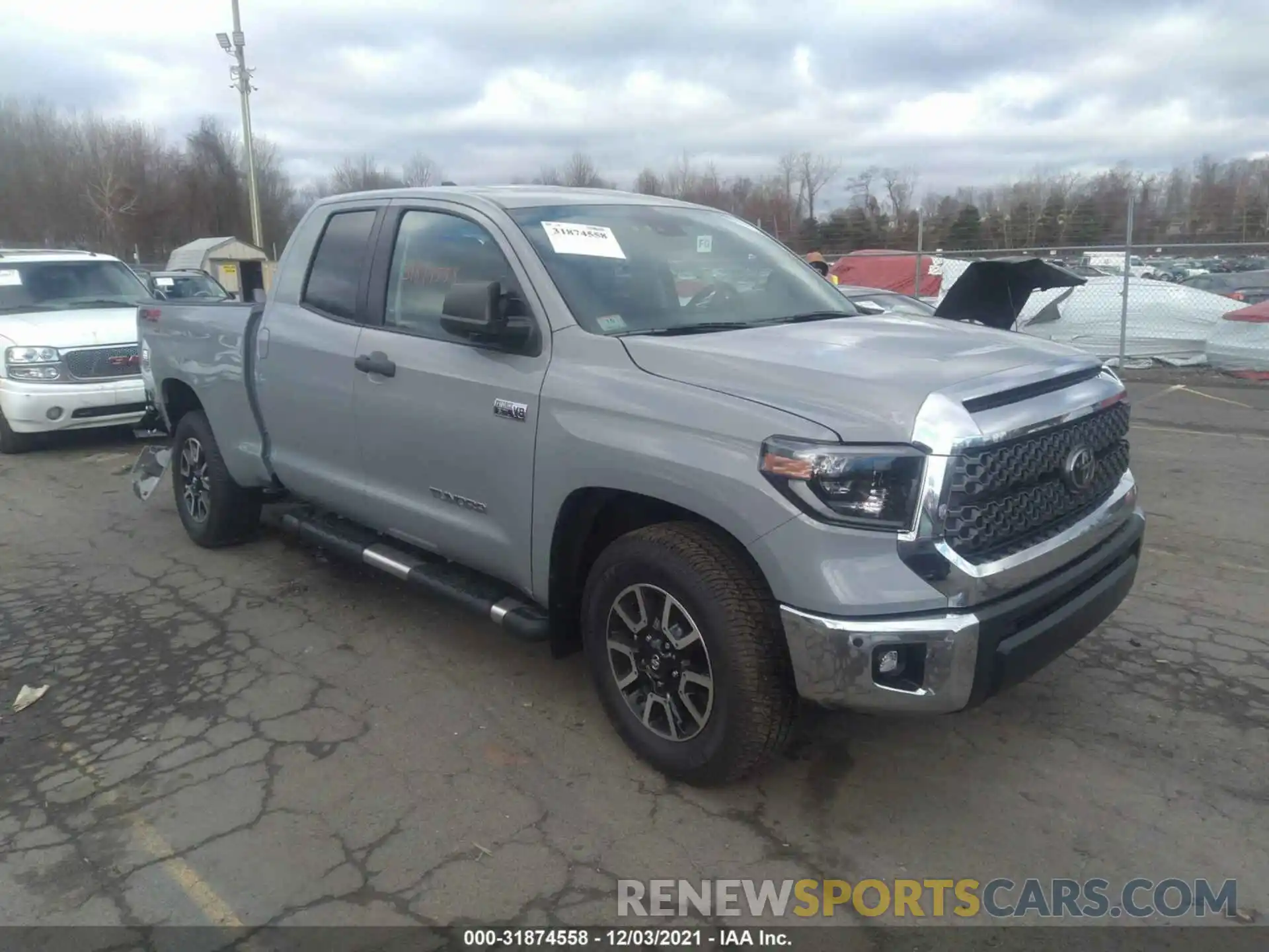 1 Photograph of a damaged car 5TFUY5F12MX047552 TOYOTA TUNDRA 4WD 2021