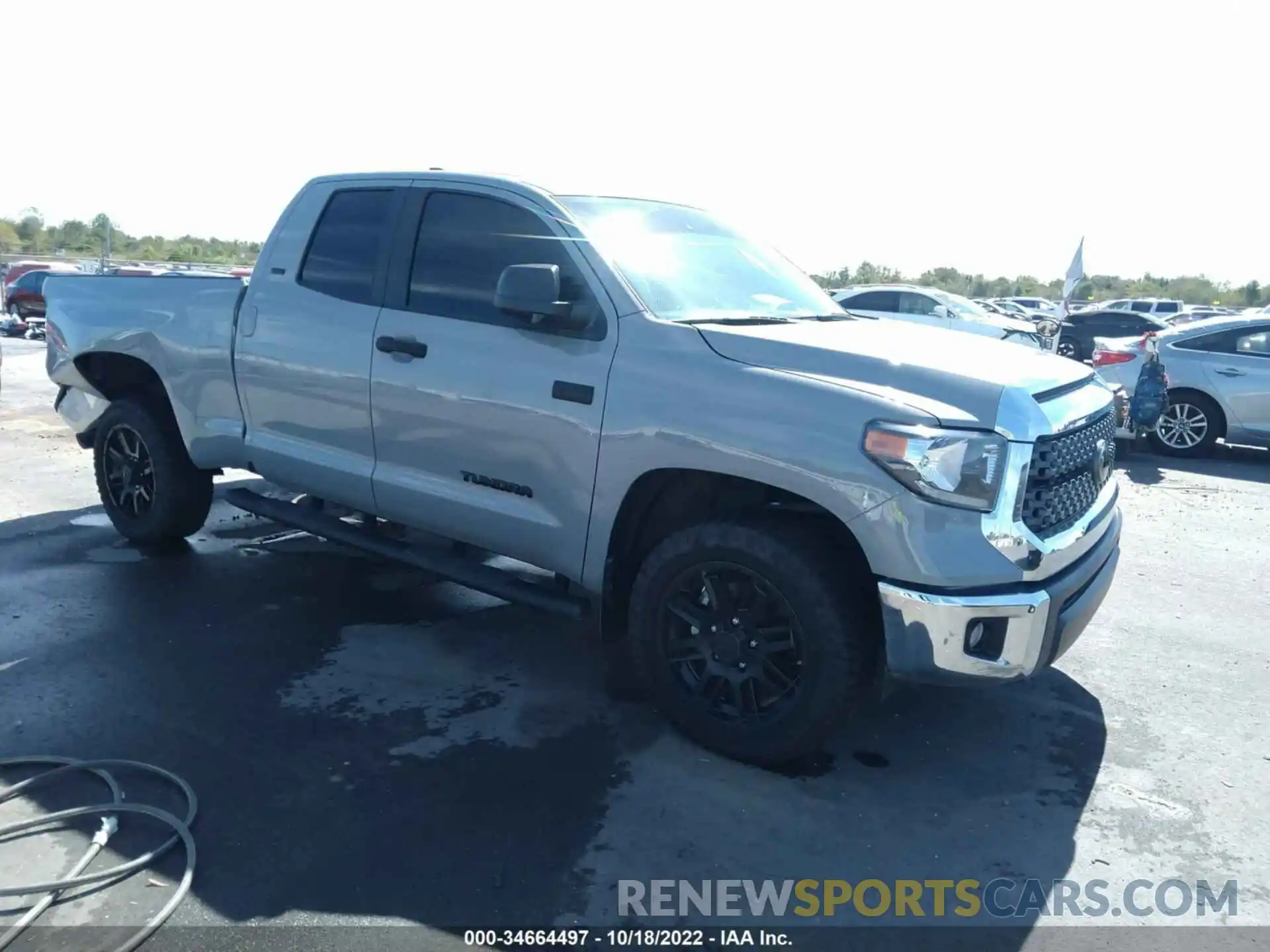 1 Photograph of a damaged car 5TFUY5F15MX976327 TOYOTA TUNDRA 4WD 2021