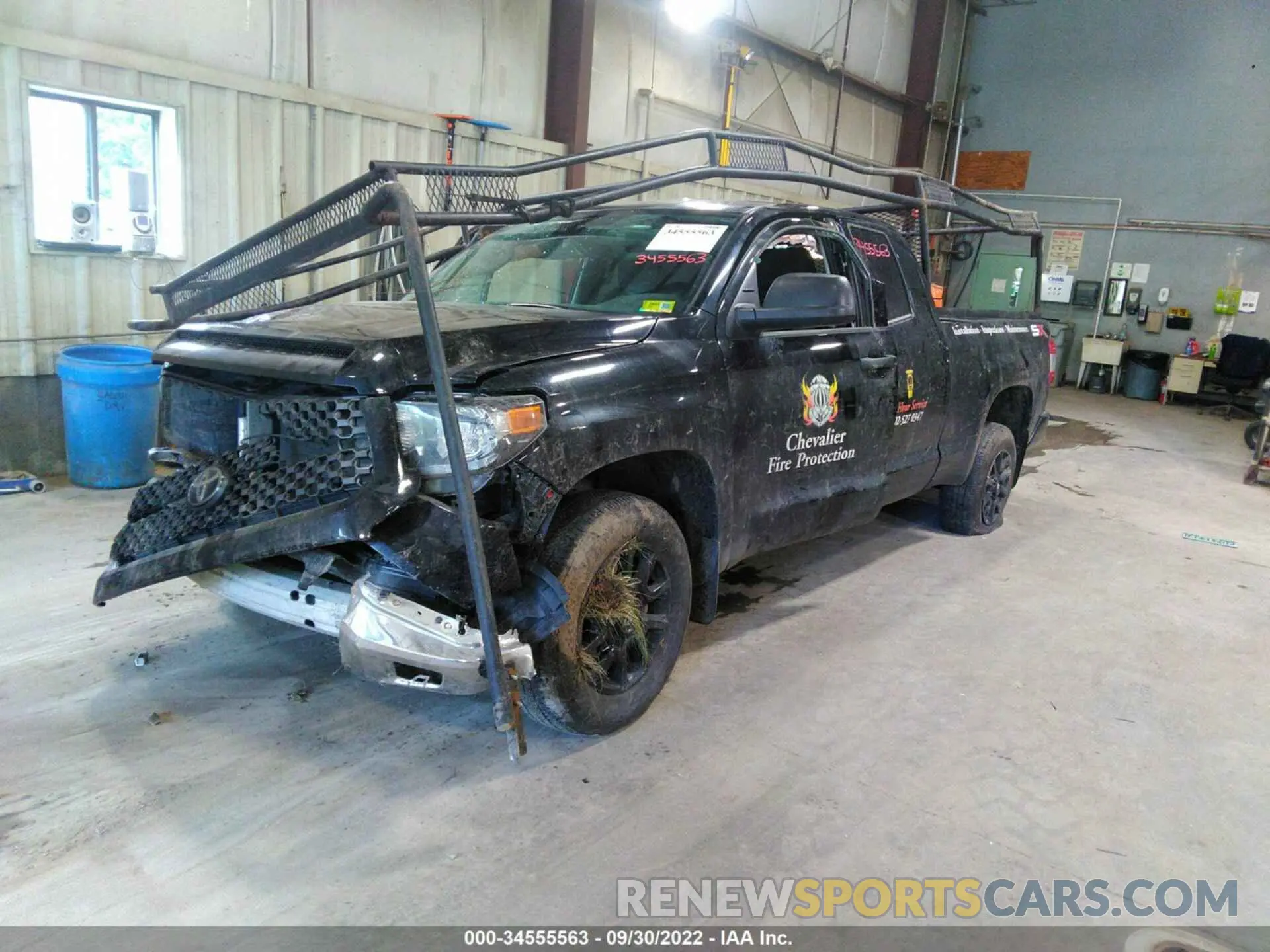 2 Photograph of a damaged car 5TFUY5F19MX026617 TOYOTA TUNDRA 4WD 2021