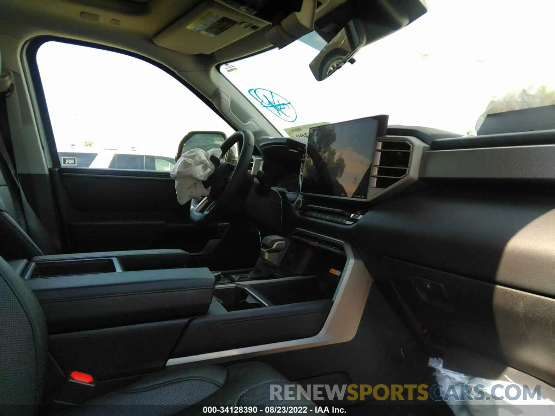 5 Photograph of a damaged car 5TFJA5DB6NX012887 TOYOTA TUNDRA 4WD 2022