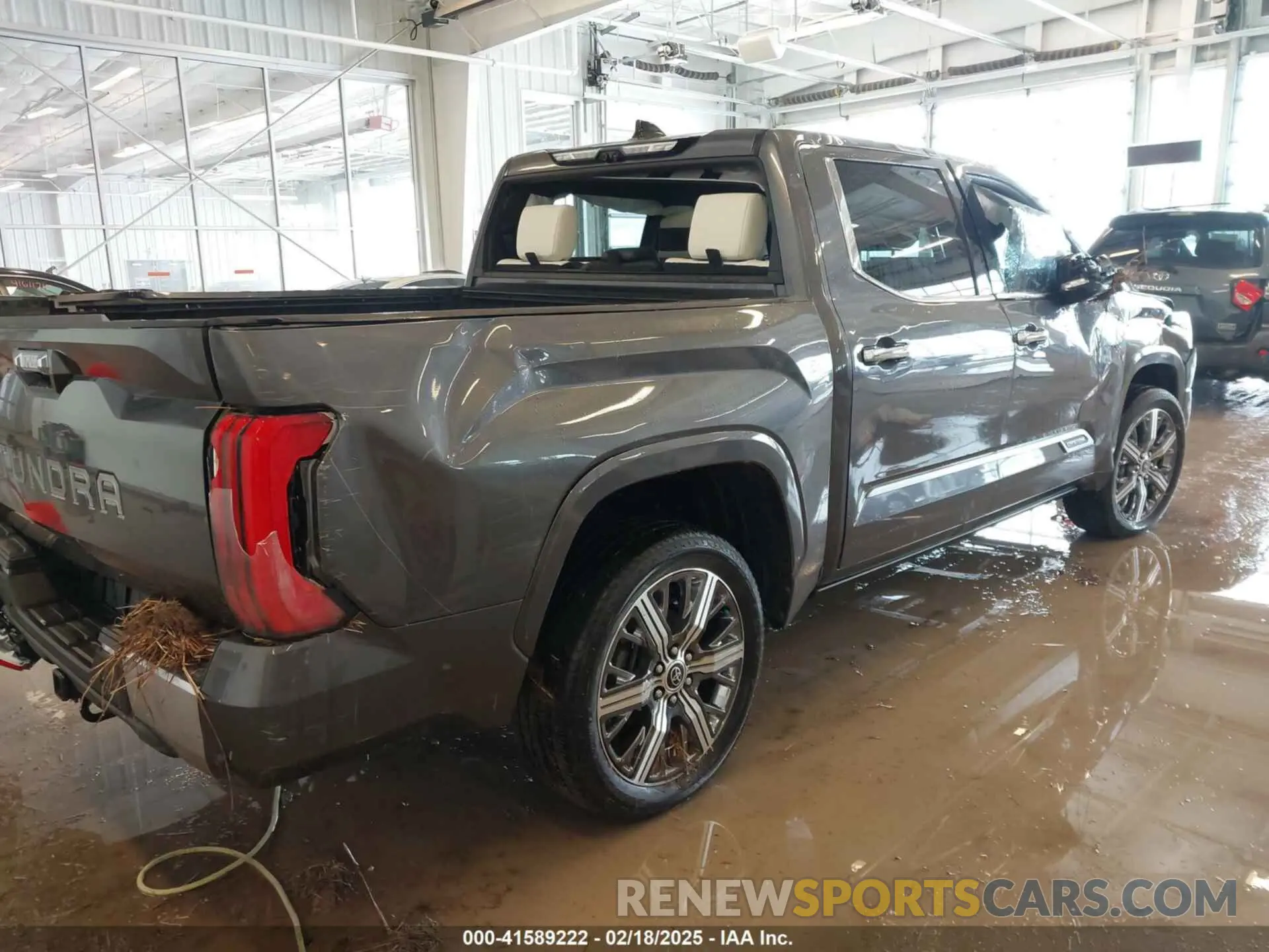 13 Photograph of a damaged car 5TFVC5DB6NX005465 TOYOTA TUNDRA HYBRID 2022