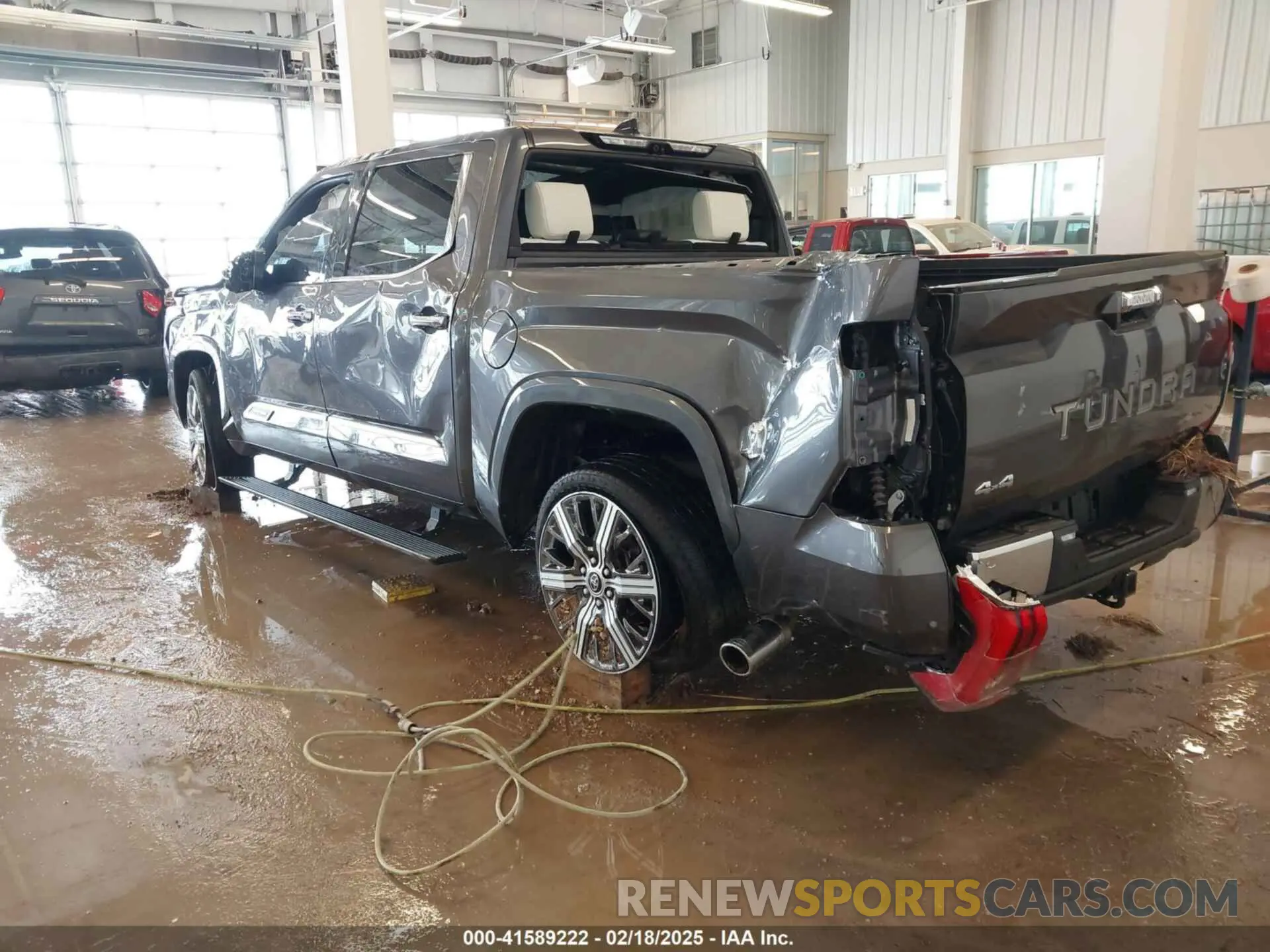 3 Photograph of a damaged car 5TFVC5DB6NX005465 TOYOTA TUNDRA HYBRID 2022