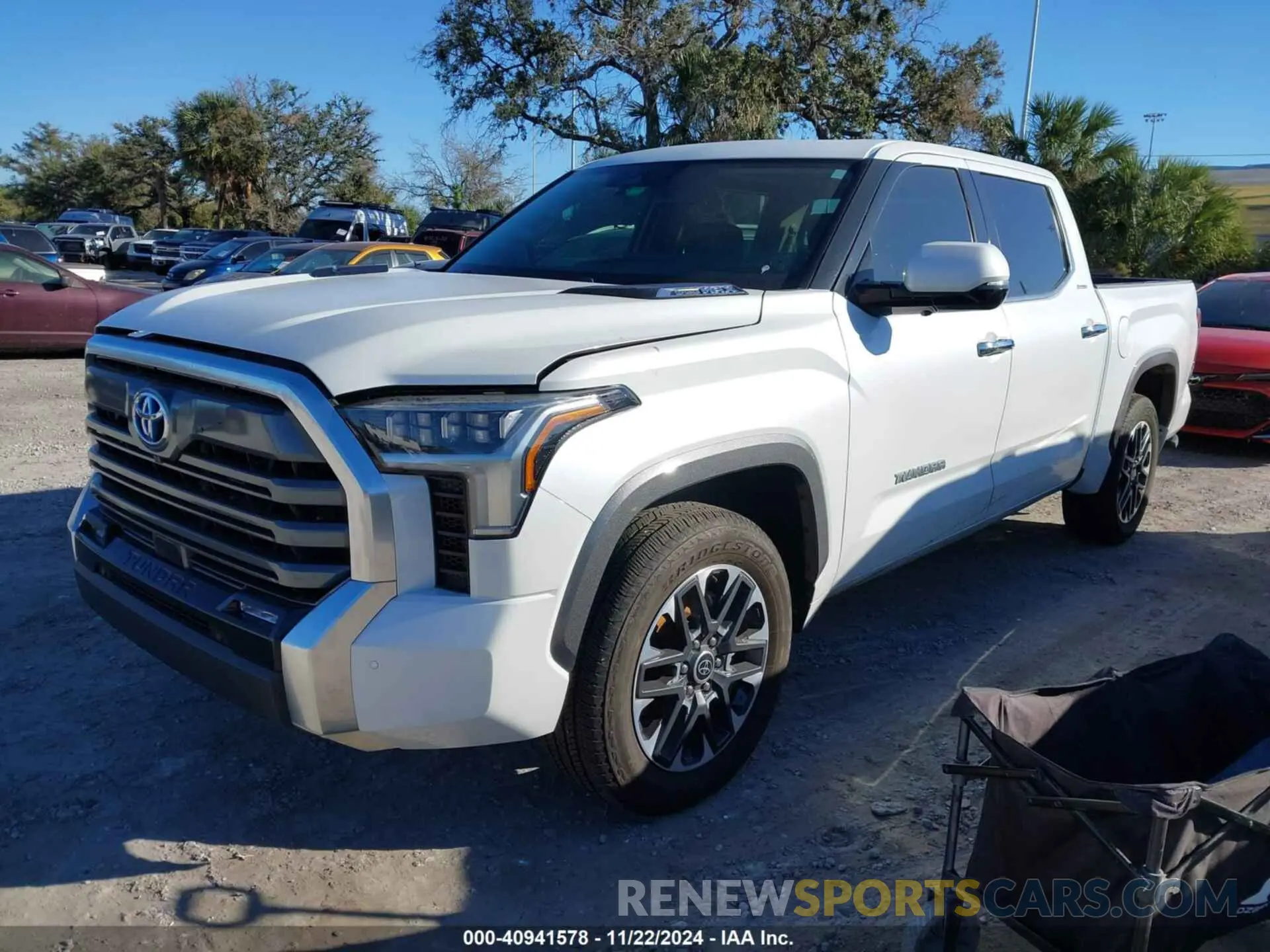 2 Photograph of a damaged car 5TFJC5AB1PX001958 TOYOTA TUNDRA HYBRID 2023
