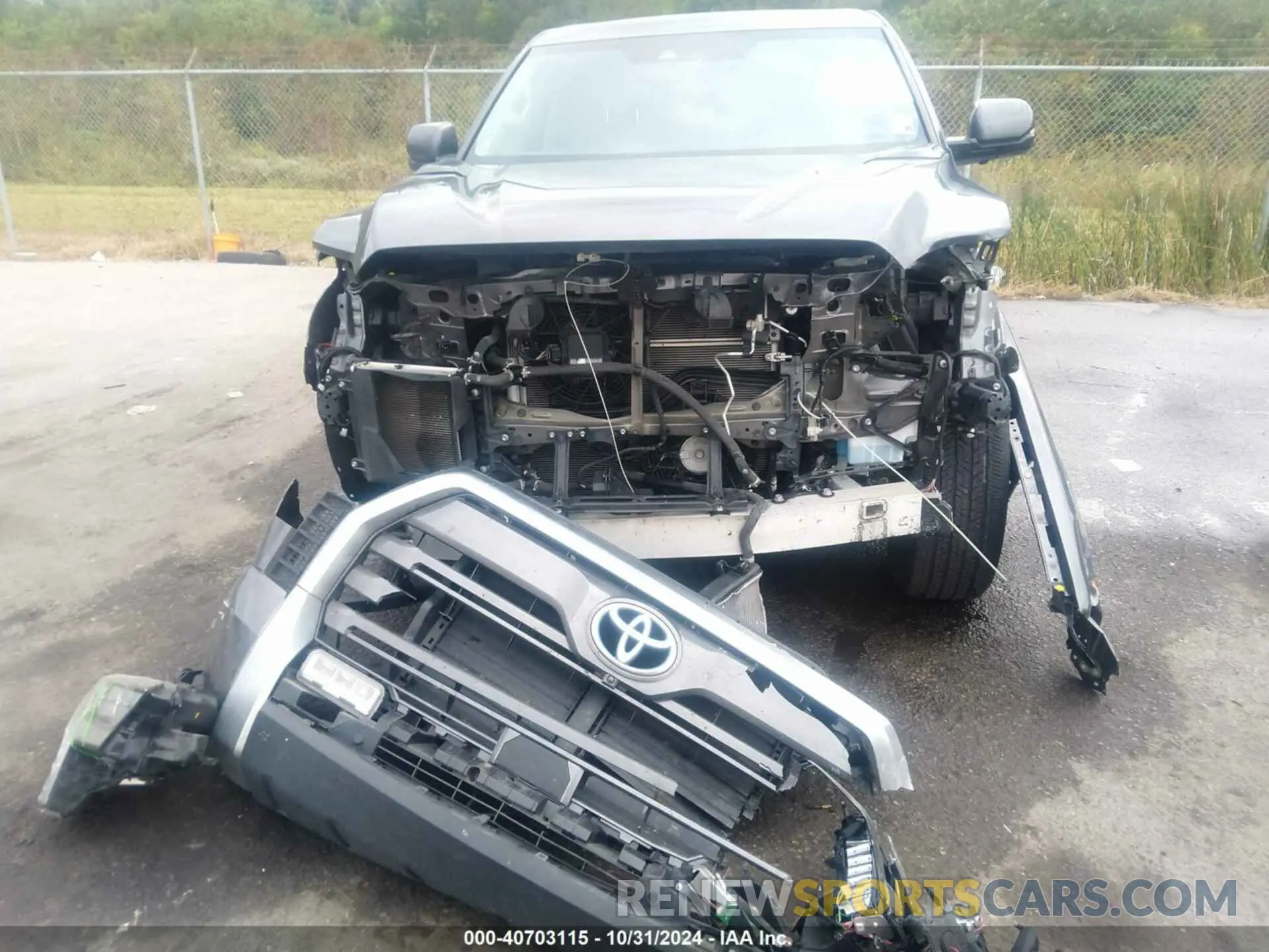 6 Photograph of a damaged car 5TFJC5ABXPX002798 TOYOTA TUNDRA HYBRID 2023