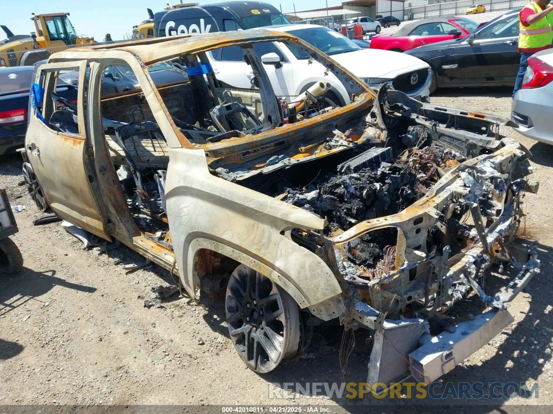 1 Photograph of a damaged car 5TFJC5DB8PX037920 TOYOTA TUNDRA HYBRID 2023
